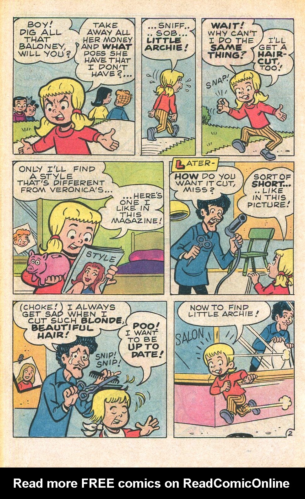 Read online Archie's TV Laugh-Out comic -  Issue #95 - 20