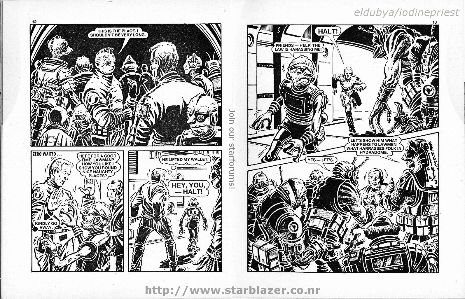 Read online Starblazer comic -  Issue #176 - 8