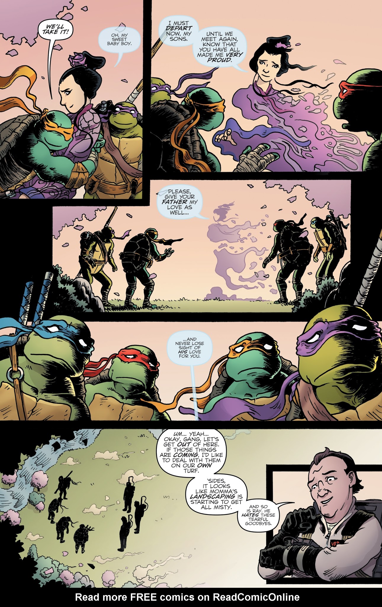 Read online Teenage Mutant Ninja Turtles/Ghostbusters 2 comic -  Issue #5 - 11