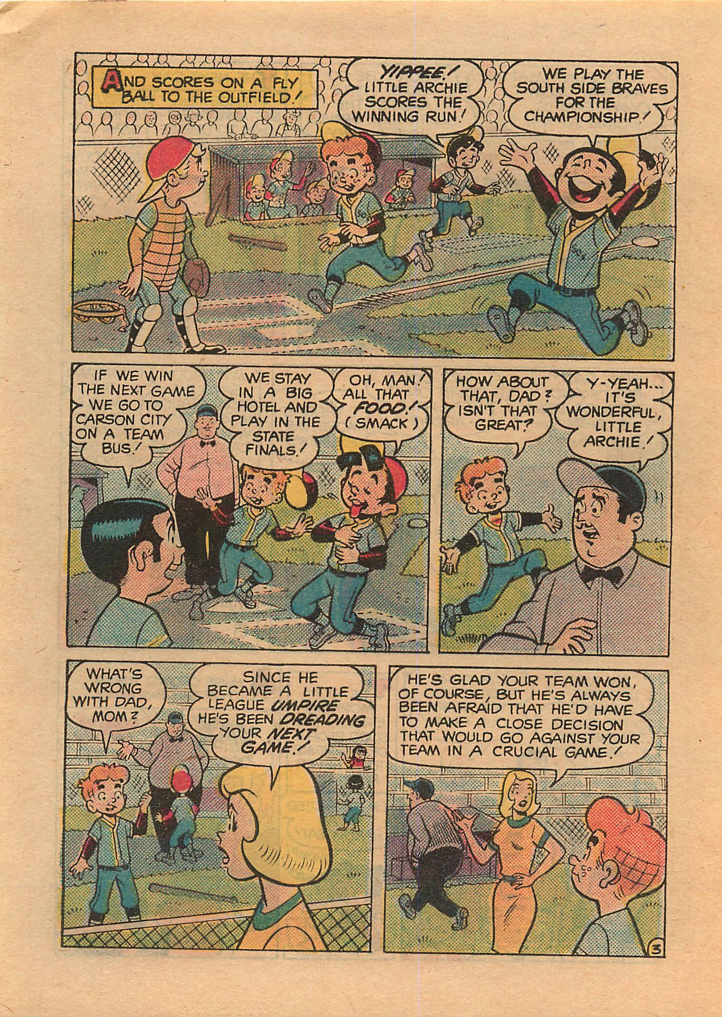 Read online Little Archie Comics Digest Magazine comic -  Issue #9 - 122