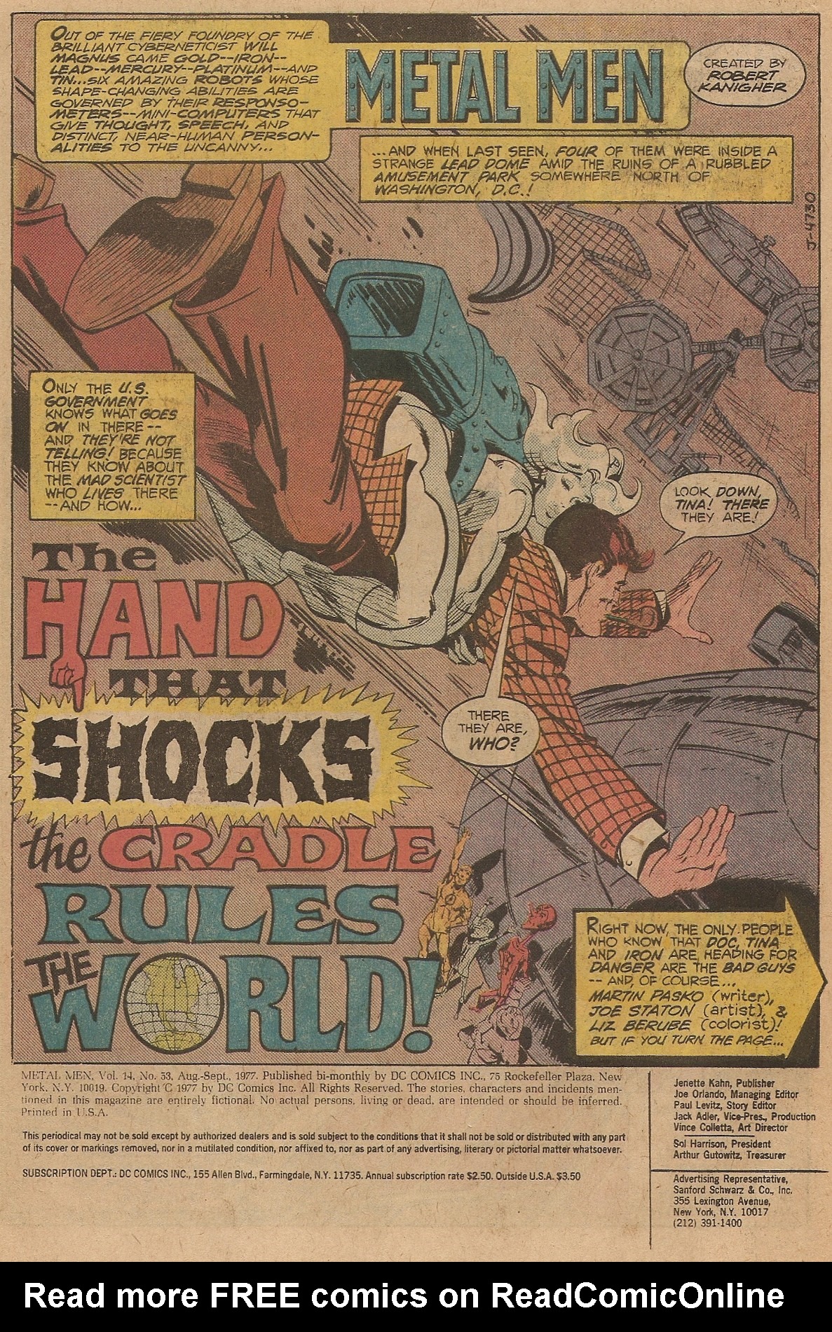 Metal Men (1963) Issue #53 #53 - English 3