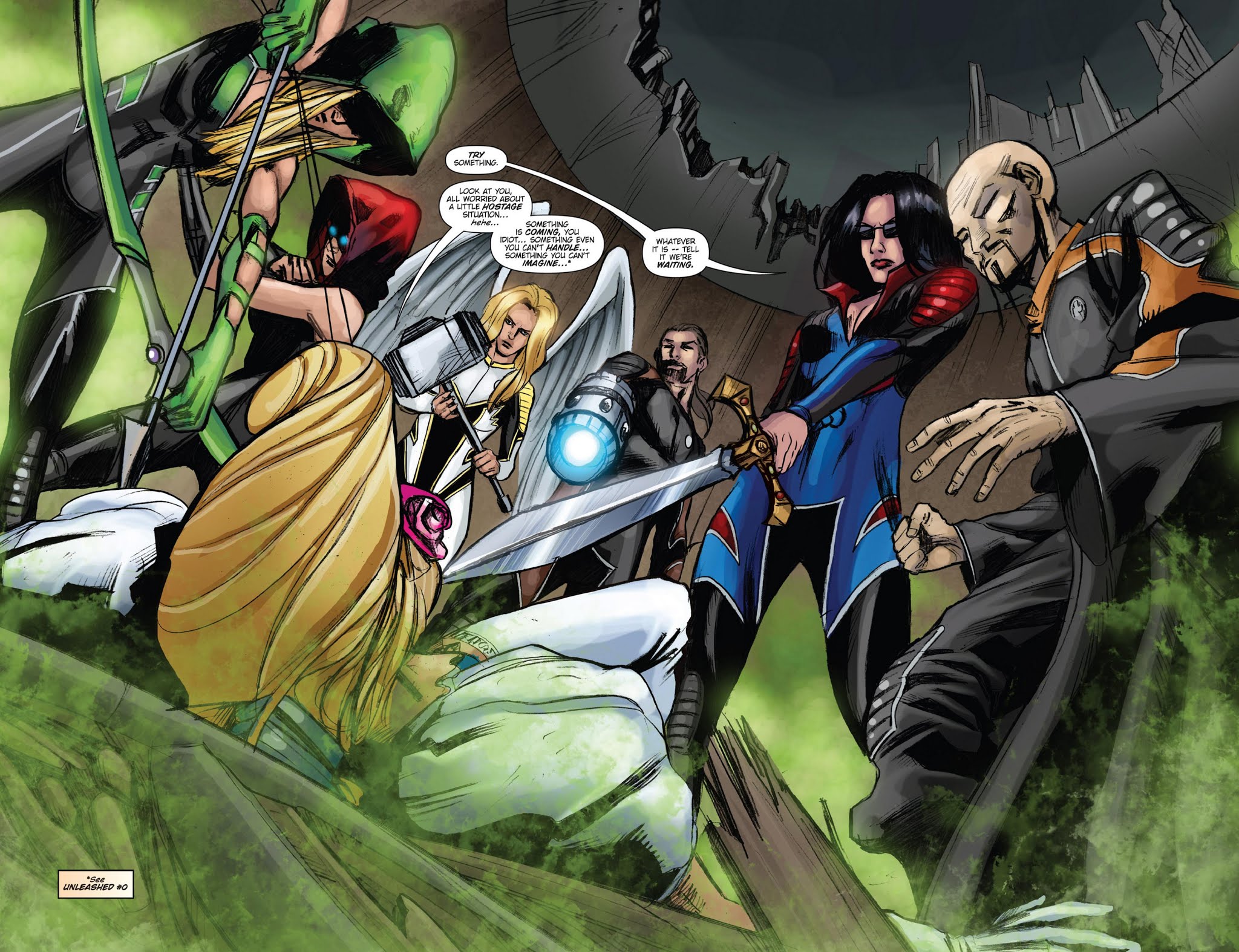 Read online Grimm Fairy Tales presents Realm Knights One-Shot comic -  Issue # Full - 38