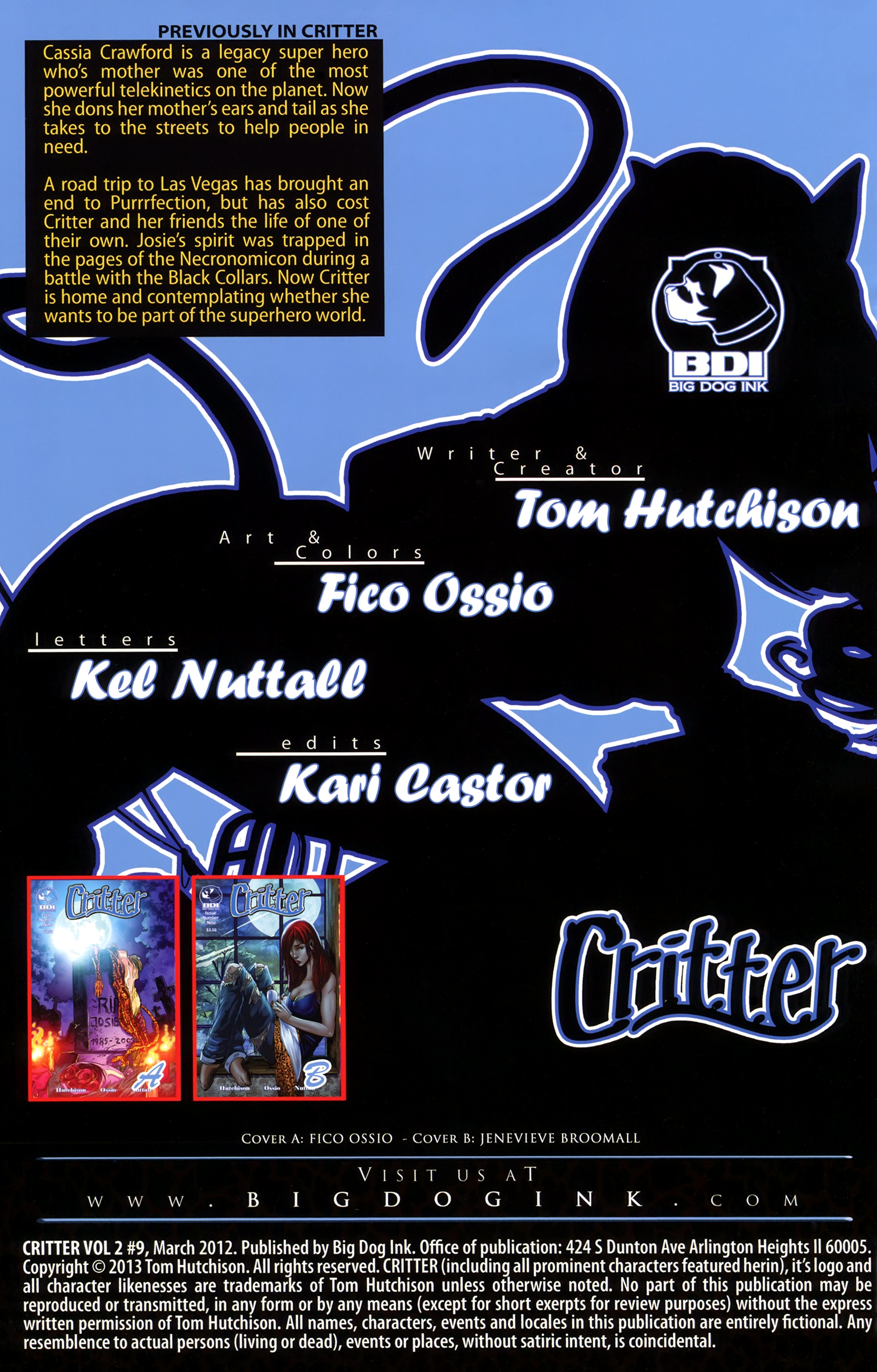 Read online Critter (2012) comic -  Issue #9 - 2