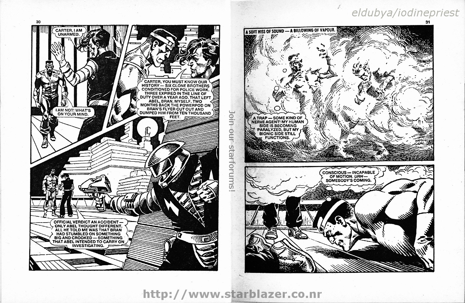 Read online Starblazer comic -  Issue #260 - 17