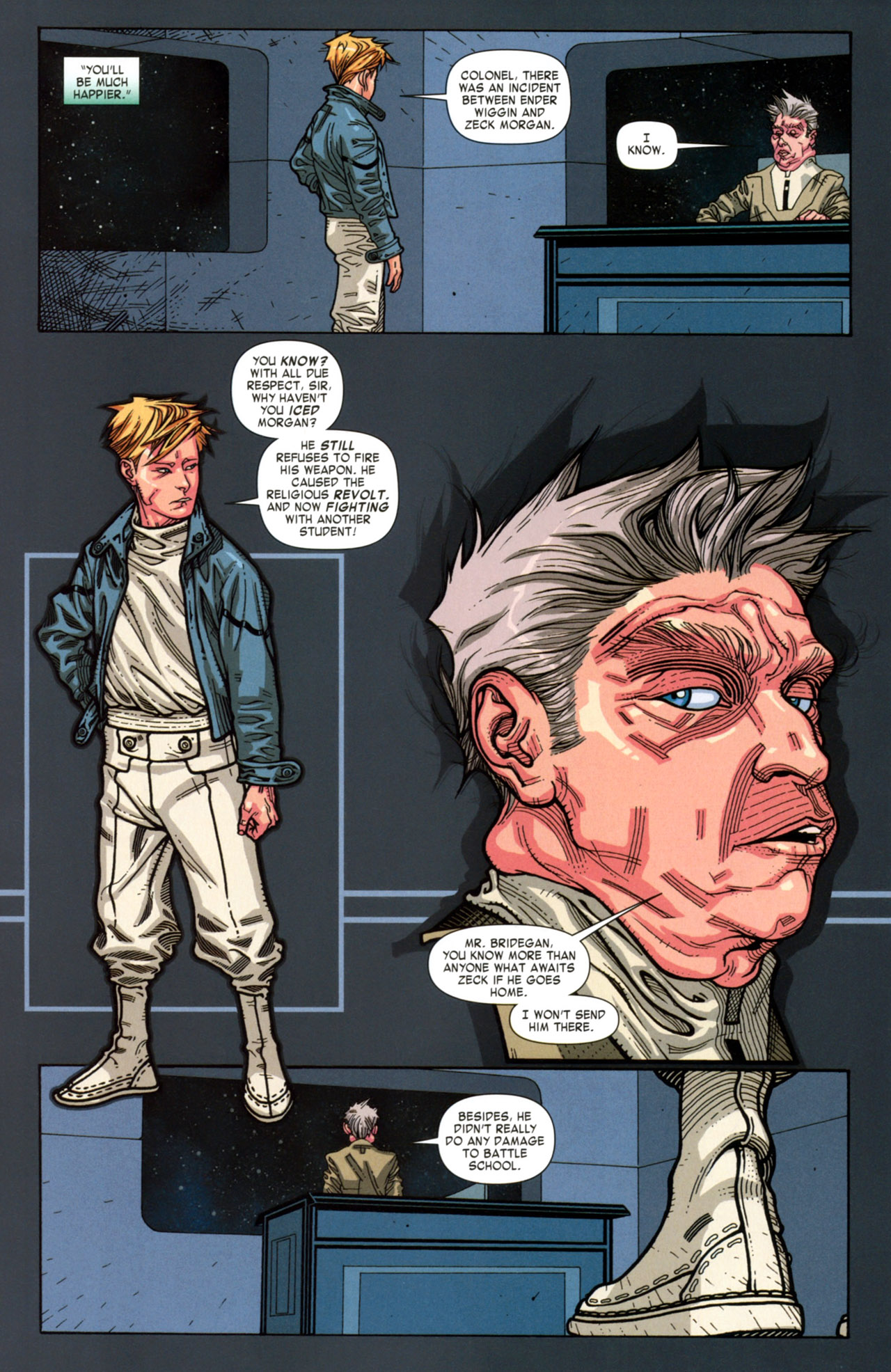 Read online Ender's Game: War of Gifts comic -  Issue # Full - 46