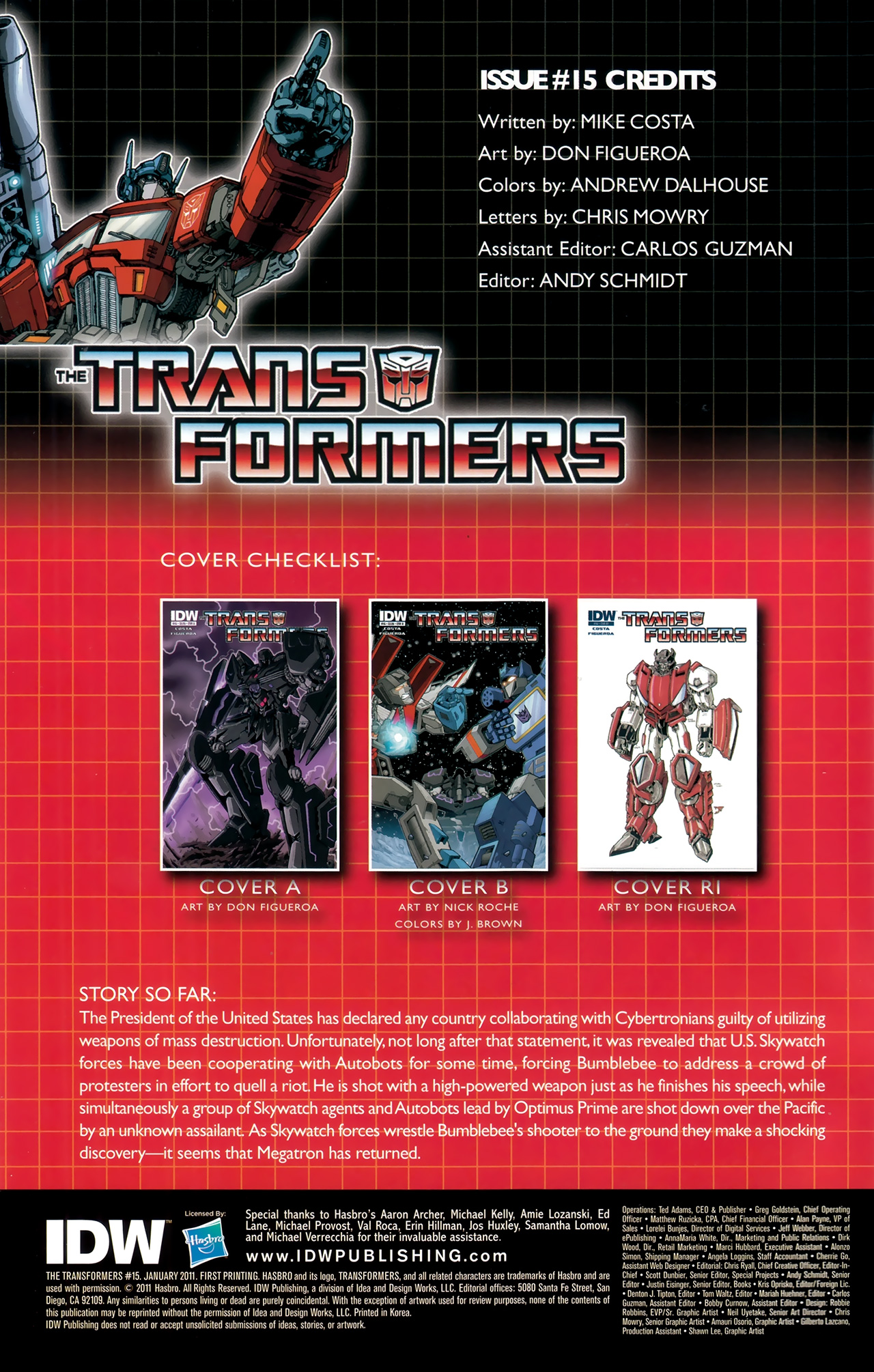 Read online The Transformers (2009) comic -  Issue #15 - 3