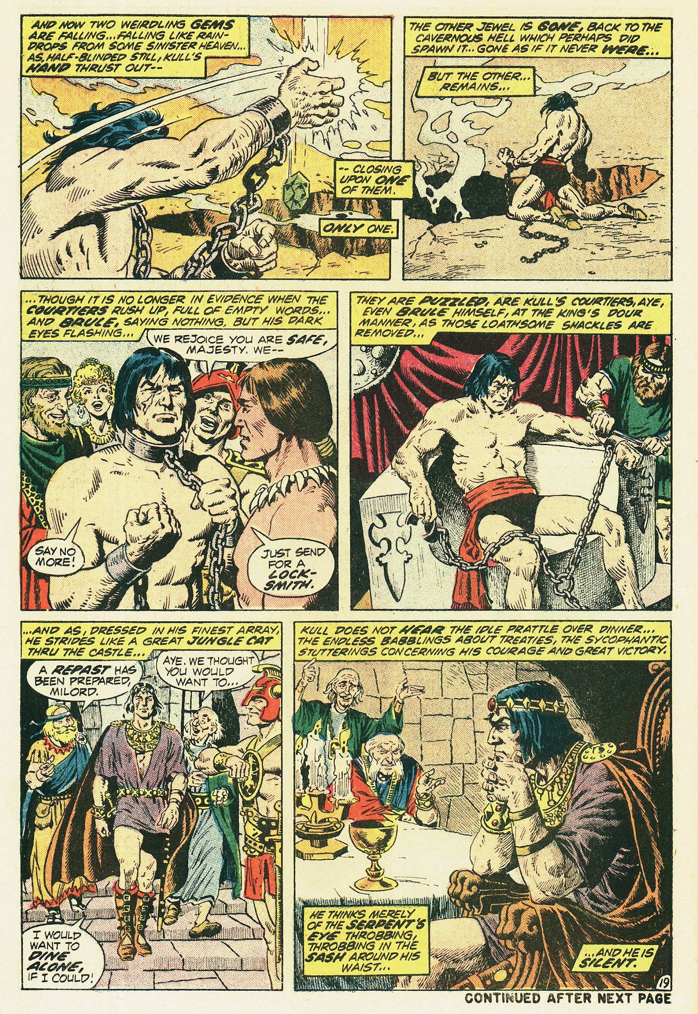 Read online Kull, the Conqueror (1971) comic -  Issue #3 - 20