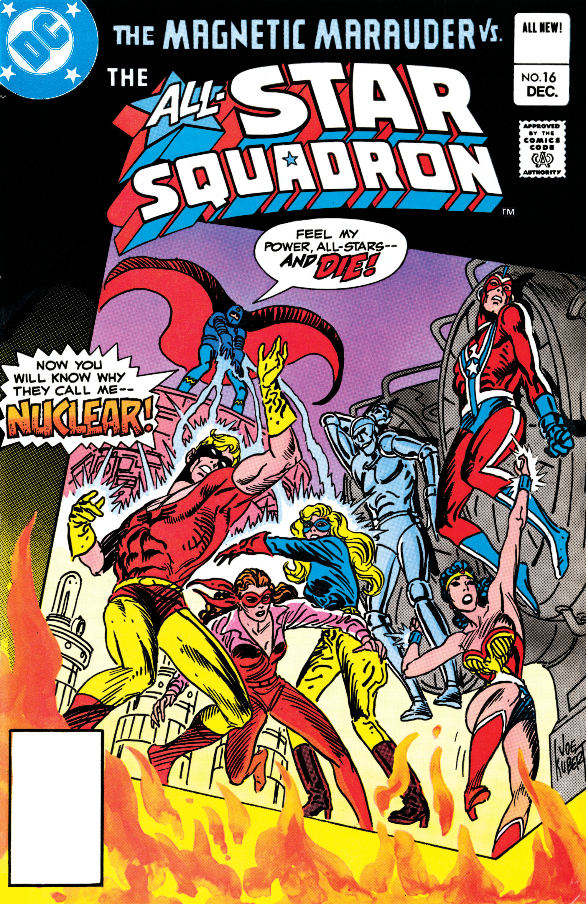 Read online All-Star Squadron comic -  Issue #16 - 1