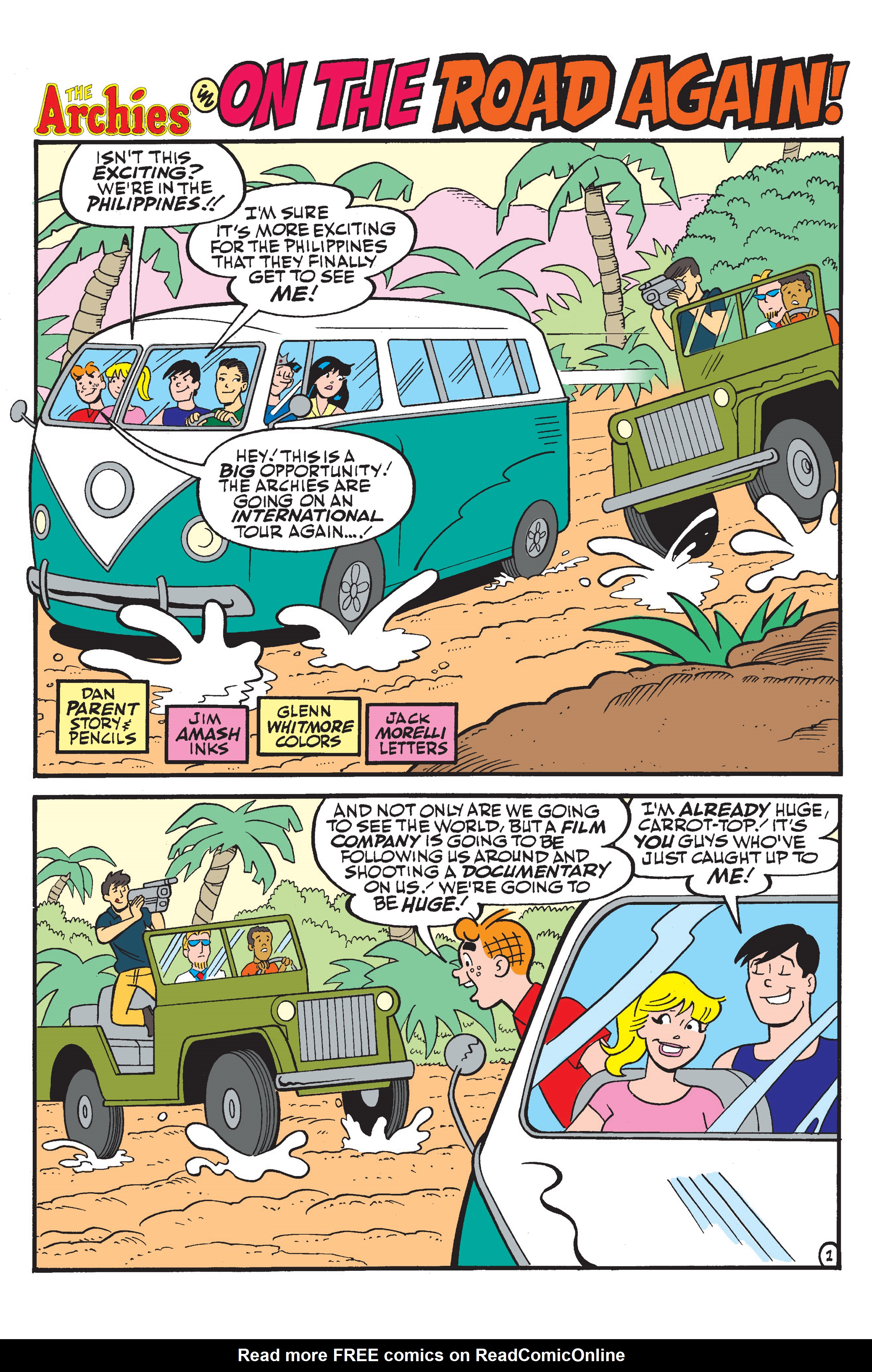 Read online Archie & Friends (2019) comic -  Issue # Travel - 3