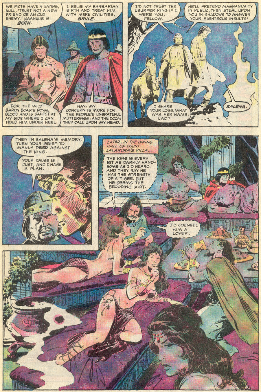 Read online Kull The Conqueror (1983) comic -  Issue #5 - 6