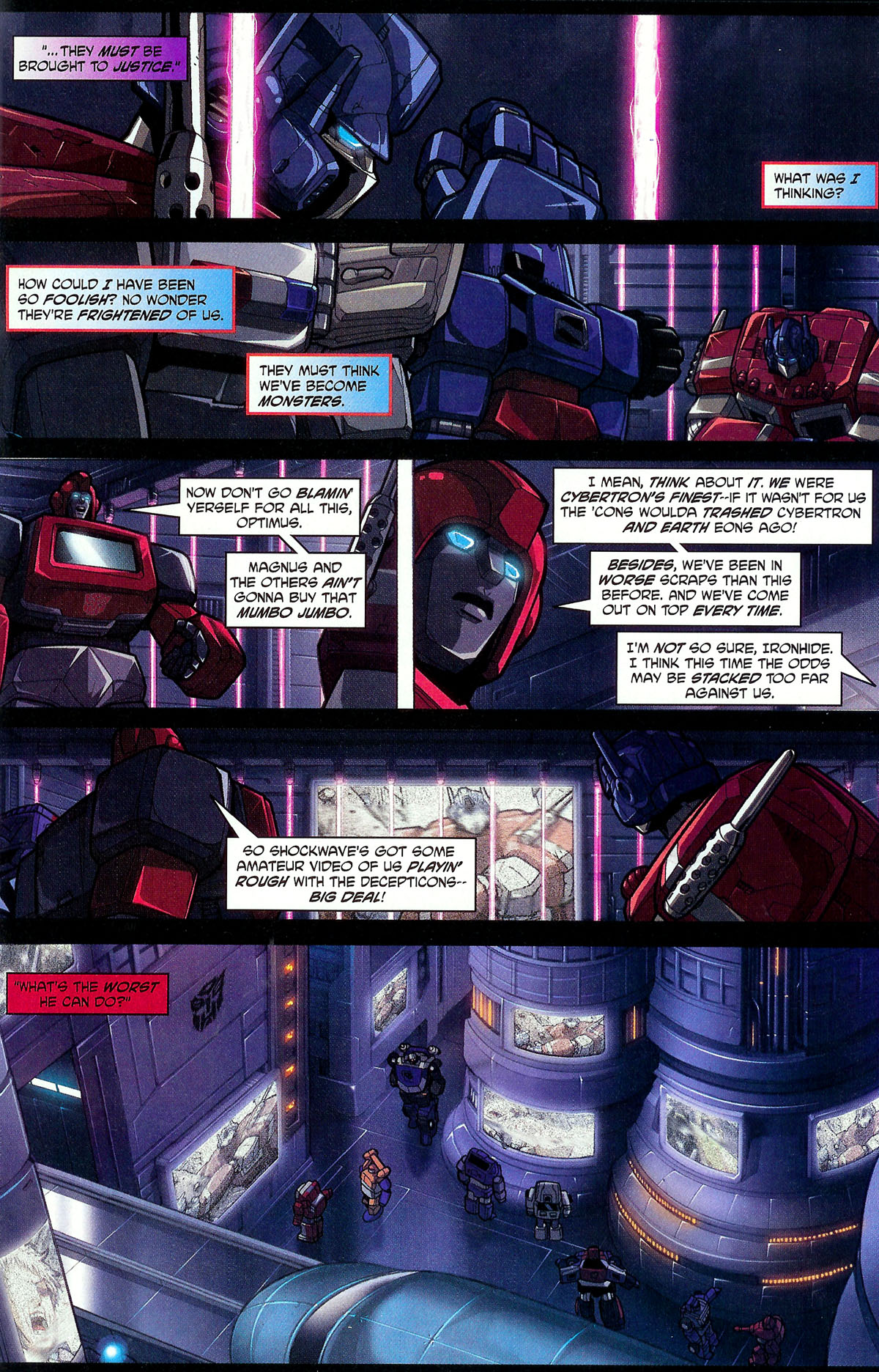 Read online Transformers: Generation 1 (2003) comic -  Issue #3 - 16