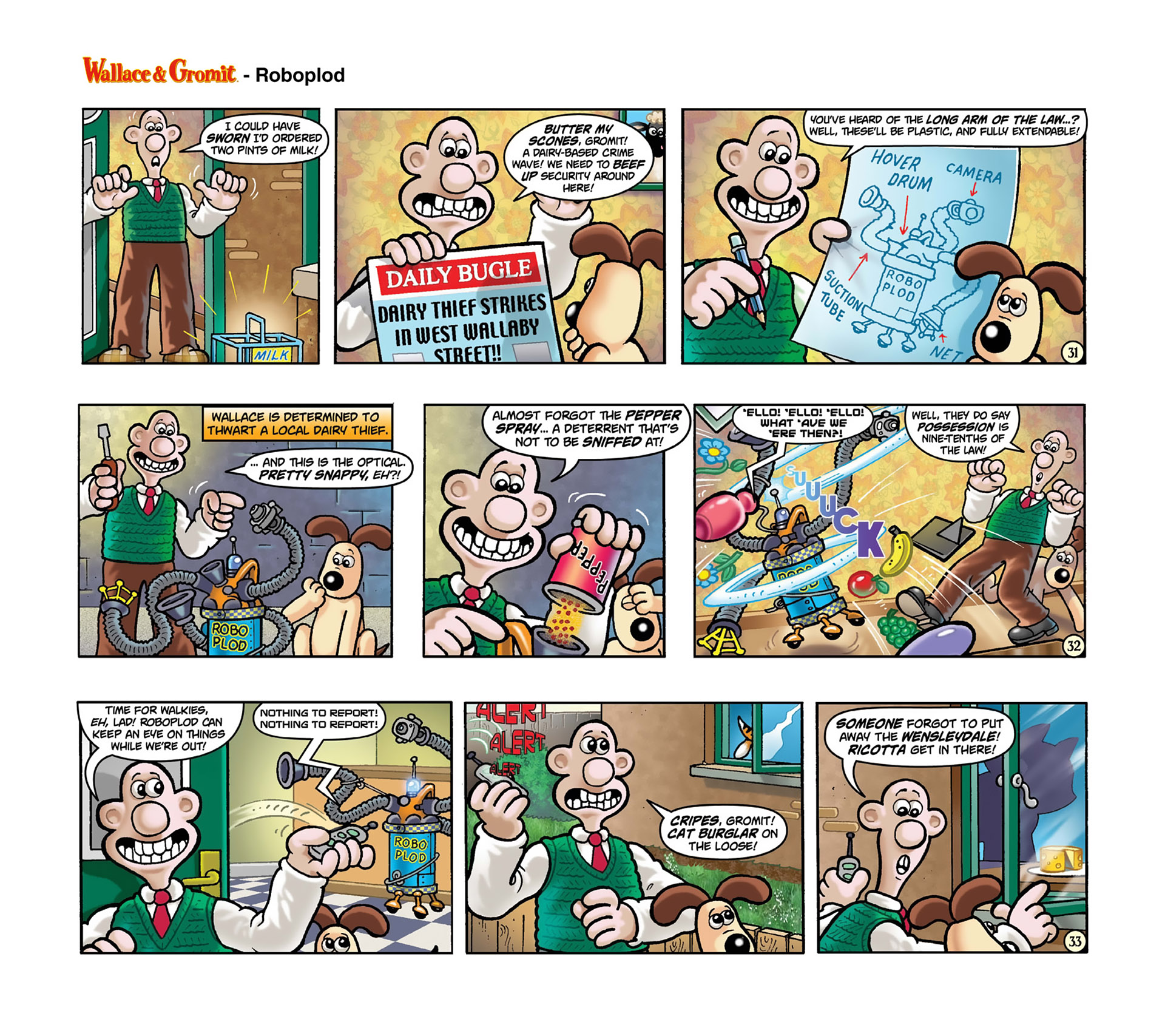 Read online Wallace & Gromit Dailies comic -  Issue #1 - 12