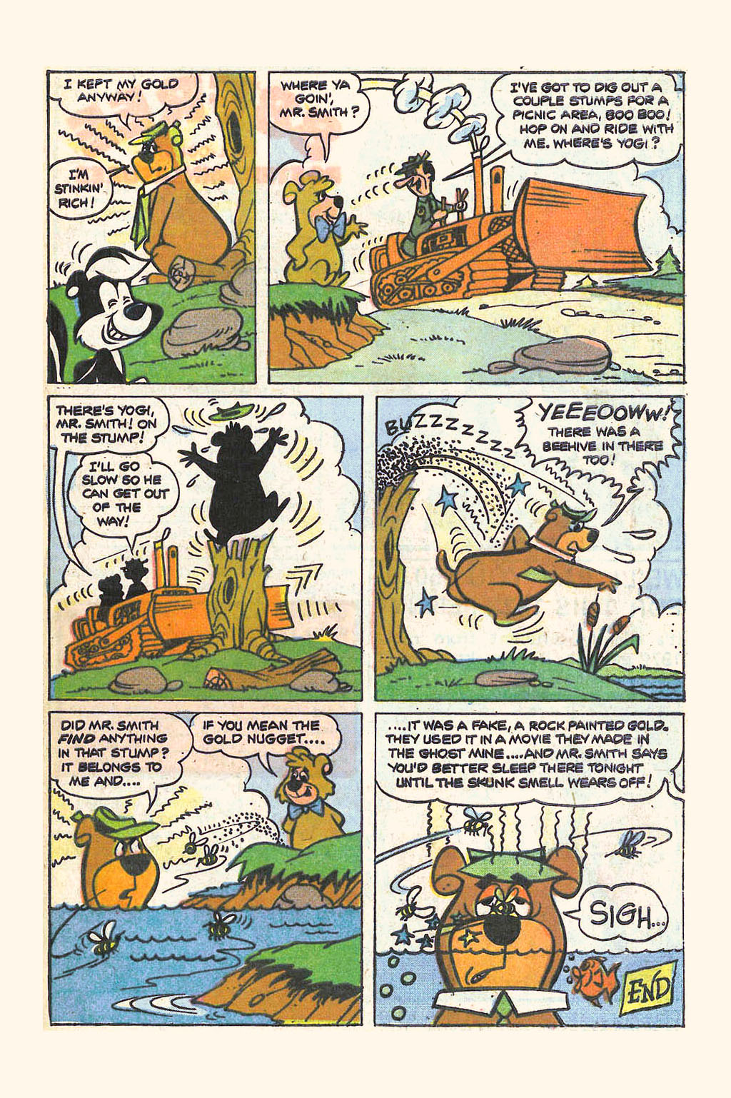 Read online Yogi Bear (1970) comic -  Issue #26 - 29