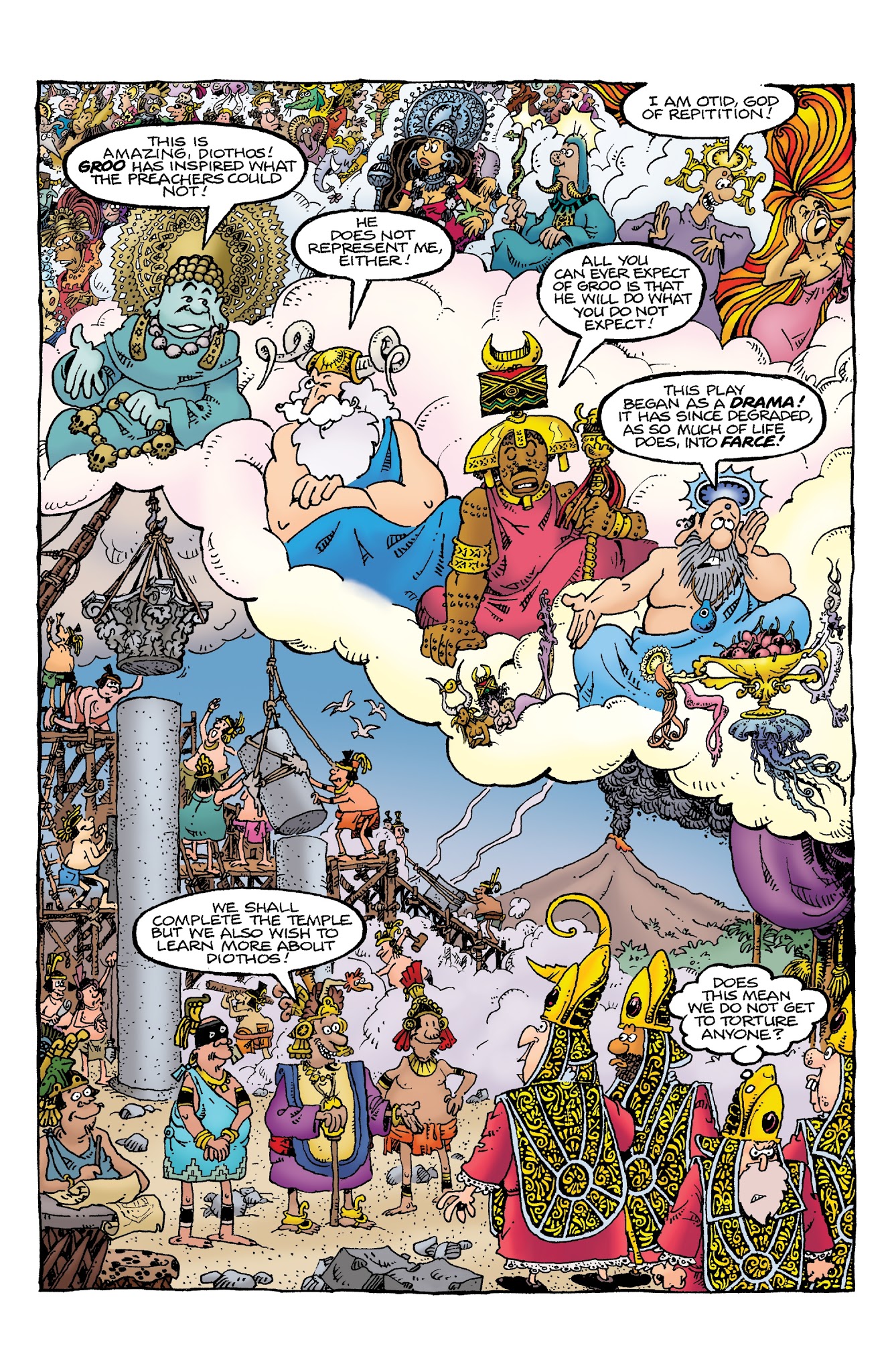 Read online Groo: Play of the Gods comic -  Issue #4 - 5