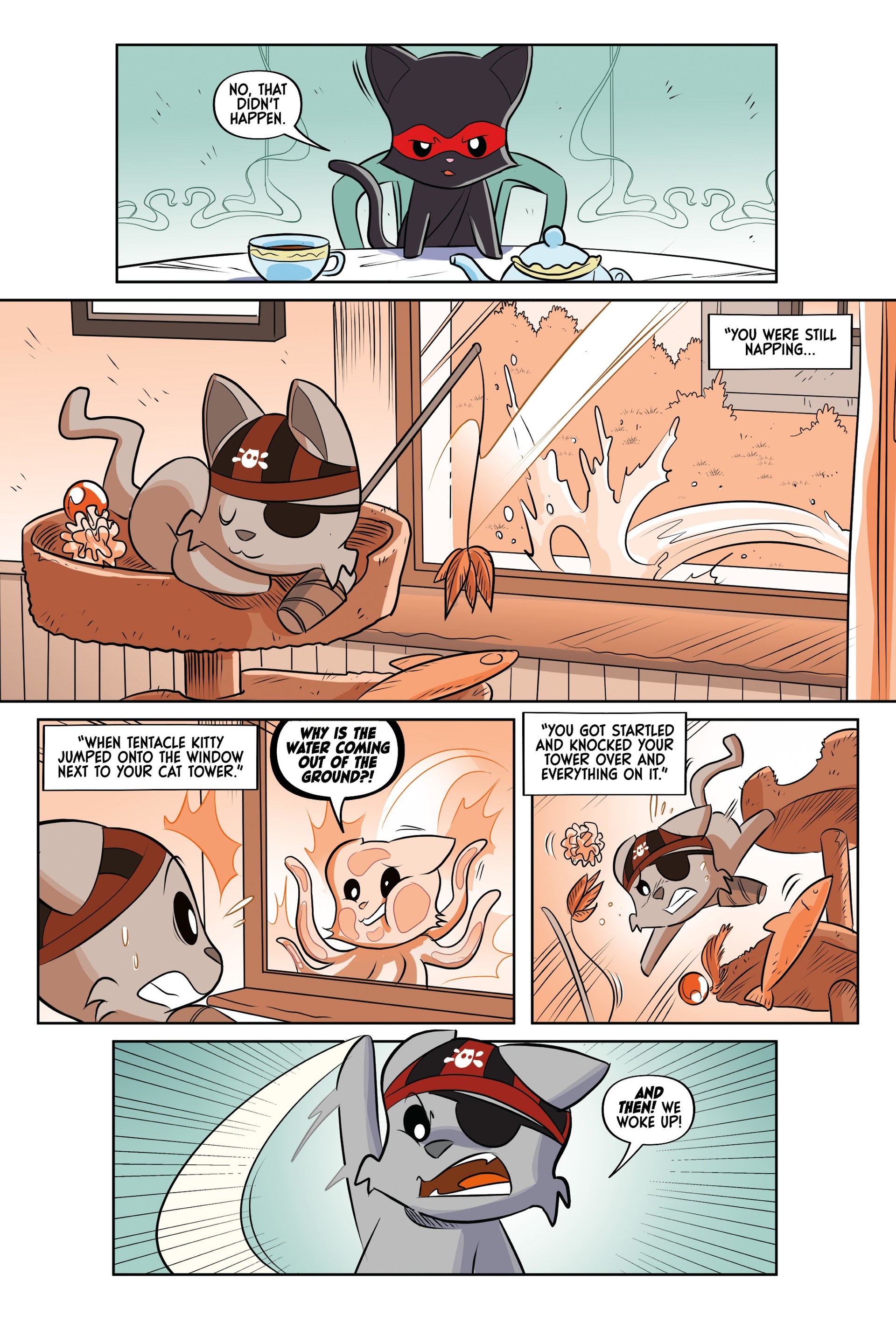 Read online Tentacle Kitty: Tales Around the Teacup comic -  Issue # TPB - 88