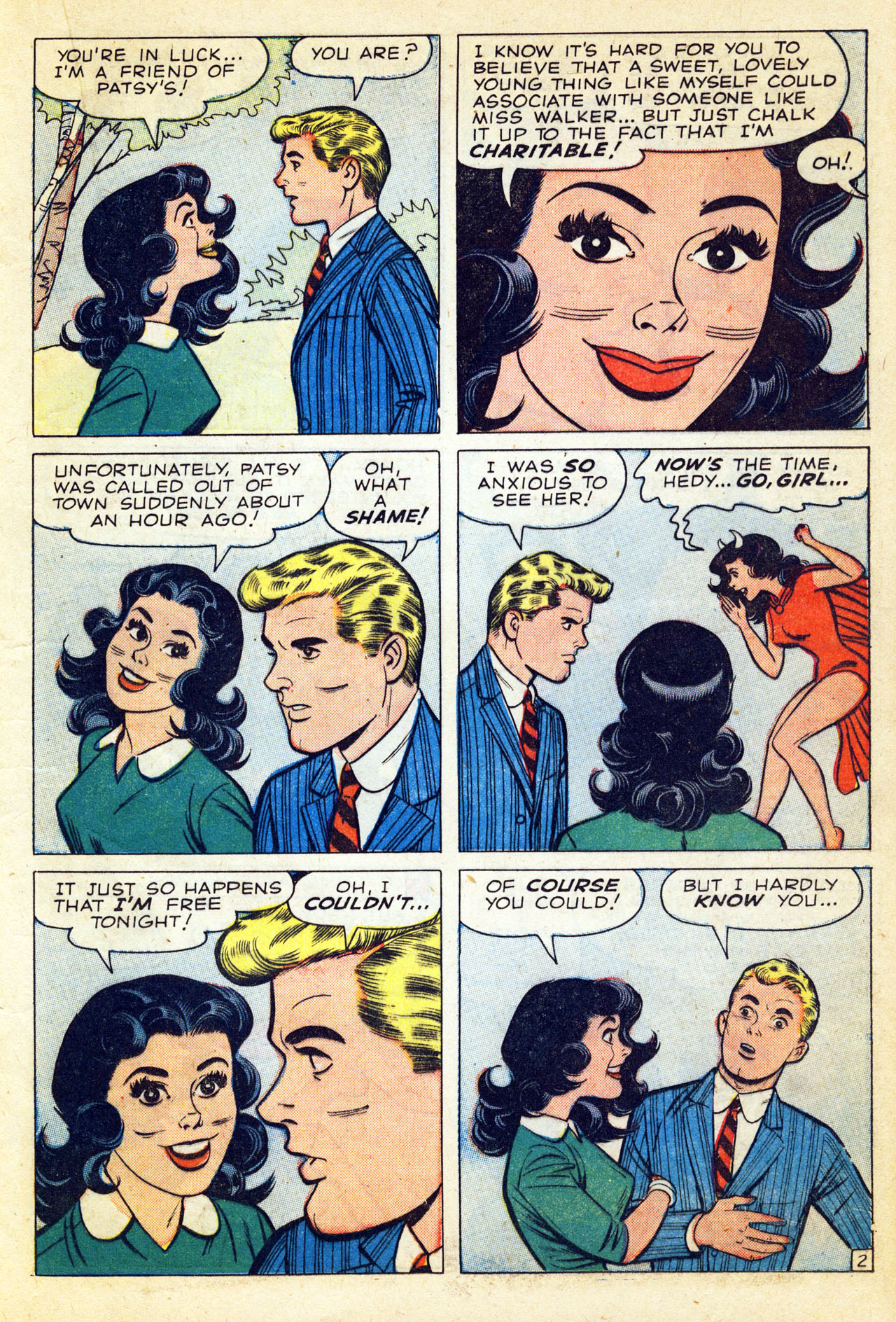 Read online Patsy and Hedy comic -  Issue #62 - 21