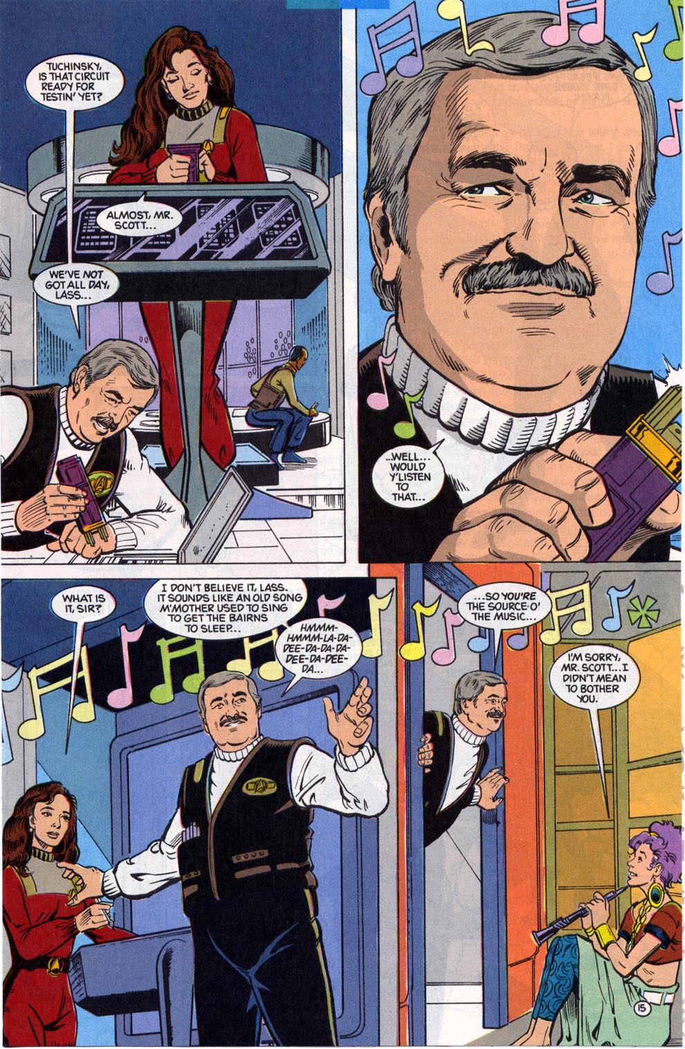 Read online Star Trek (1989) comic -  Issue #24 - 16