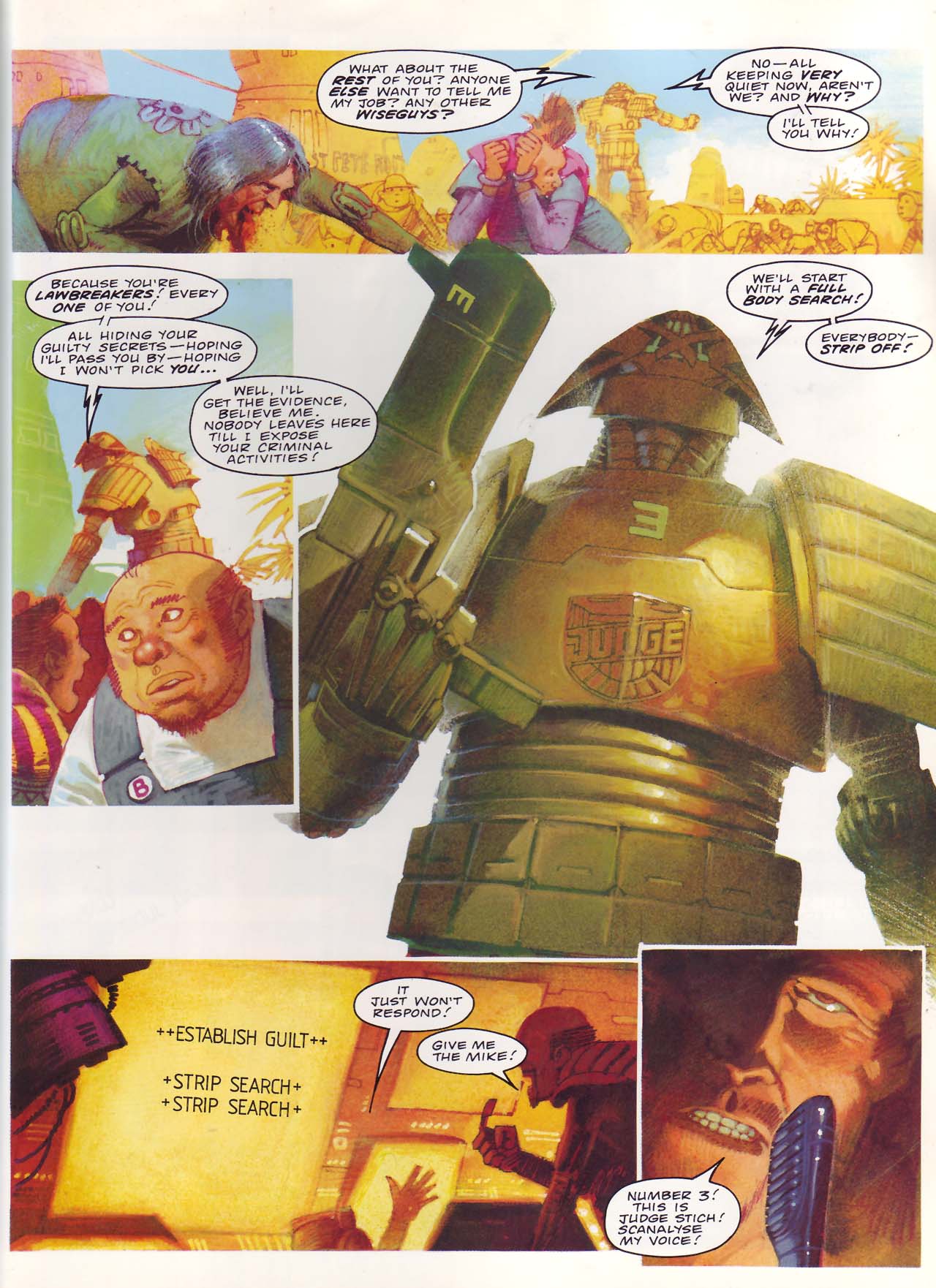 Read online Judge Dredd: Mechanismo comic -  Issue # TPB - 40
