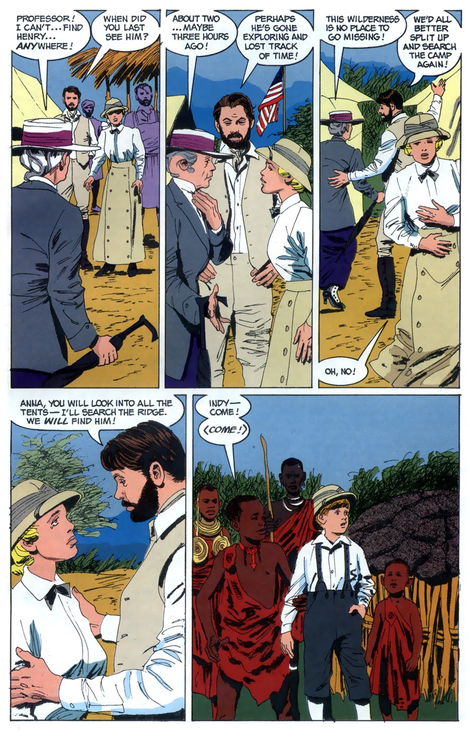 Read online Young Indiana Jones Chronicles comic -  Issue #3 - 23
