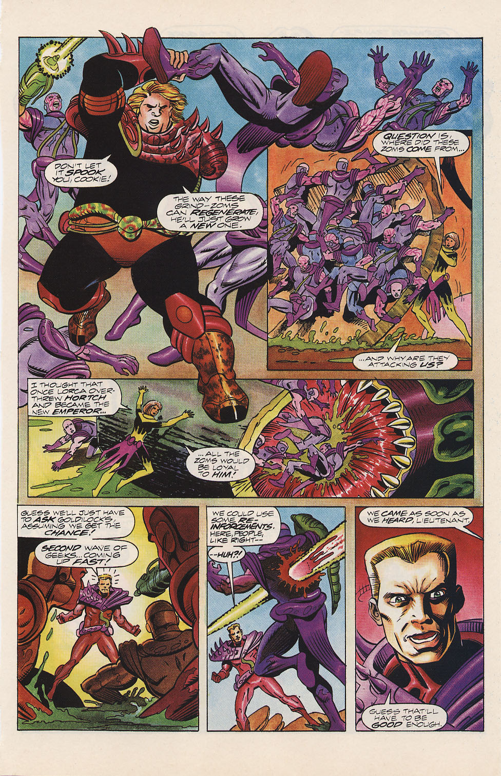 Read online Warriors of Plasm: Home for the Holidays comic -  Issue # Full - 23