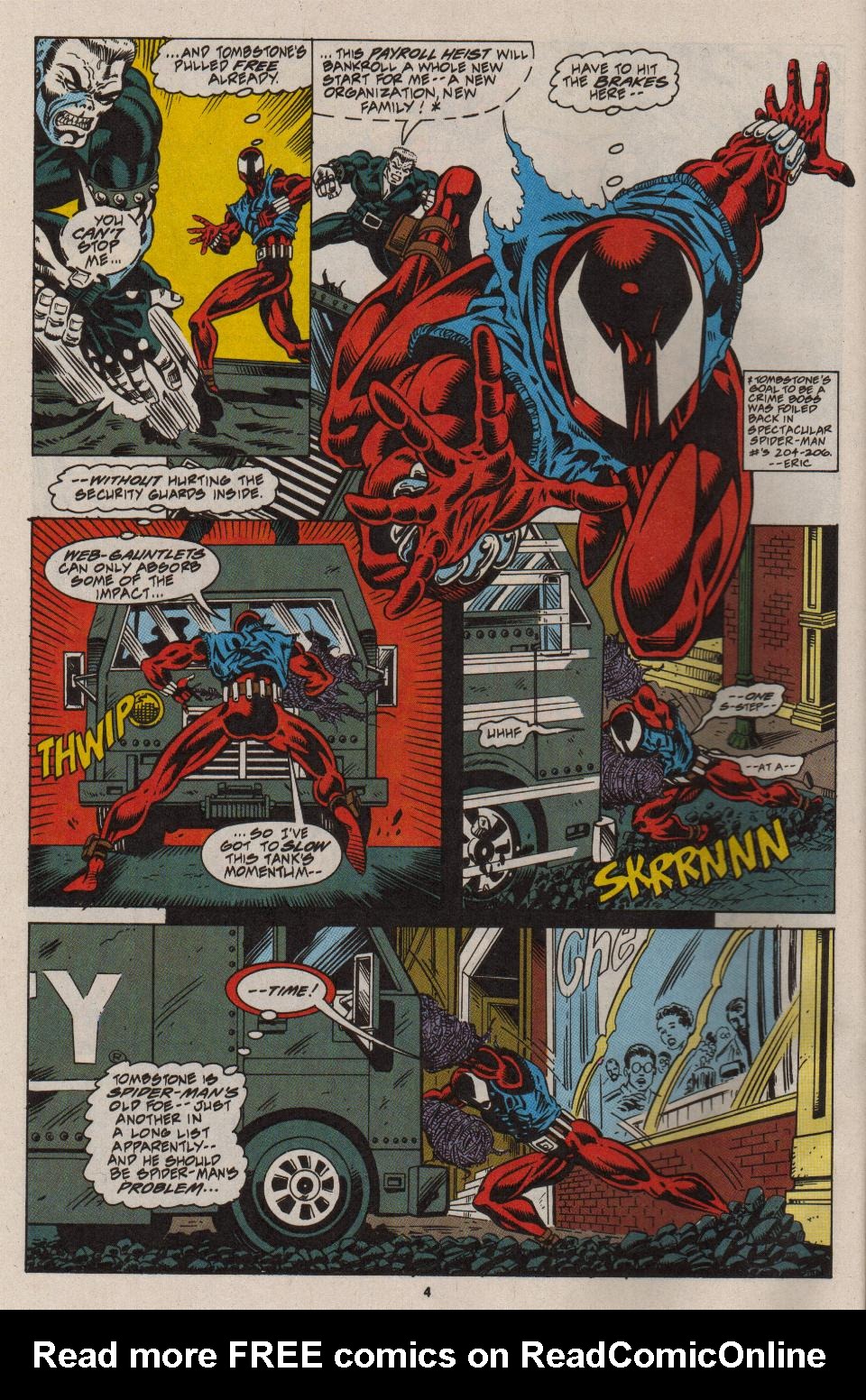 Read online Web of Spider-Man (1985) comic -  Issue #120 - 5