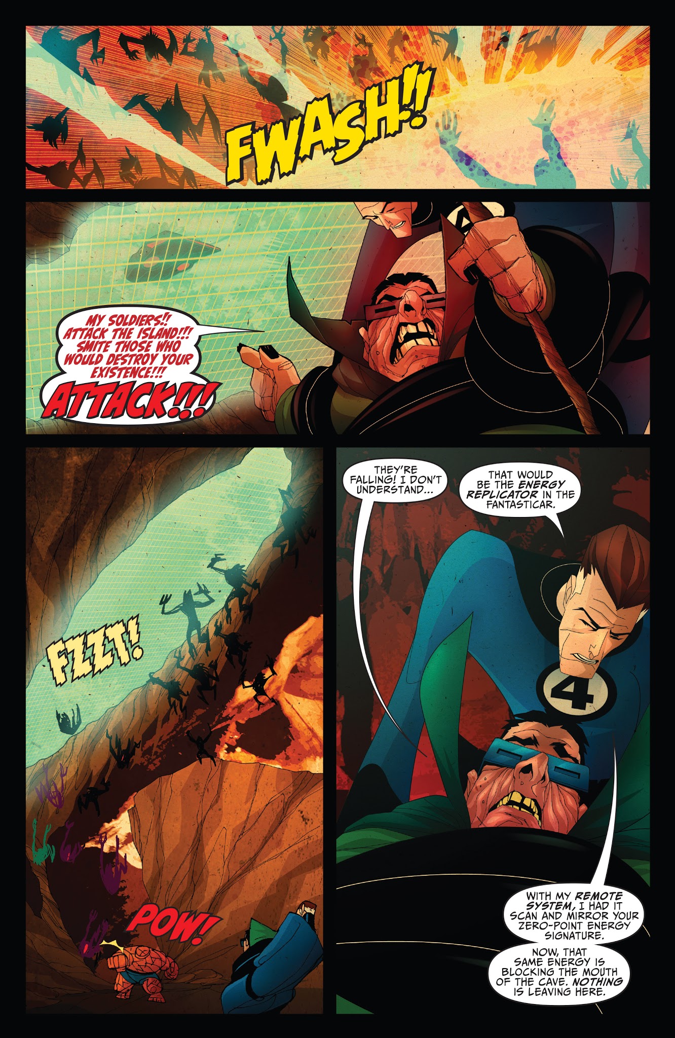 Read online Fantastic Four: ¡Isla De La Muerte! comic -  Issue # Full - 35