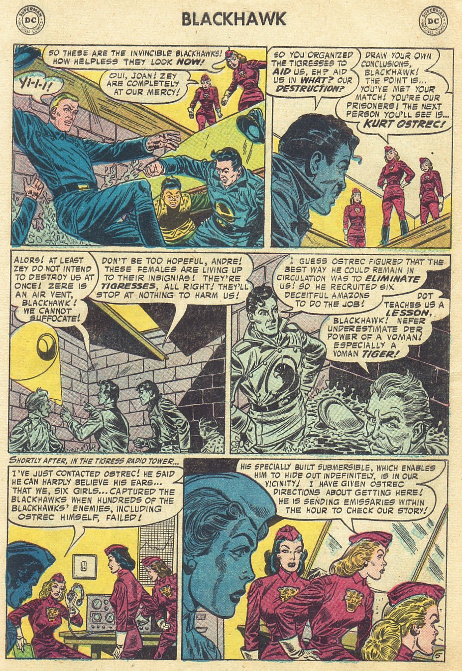 Read online Blackhawk (1957) comic -  Issue #110 - 7
