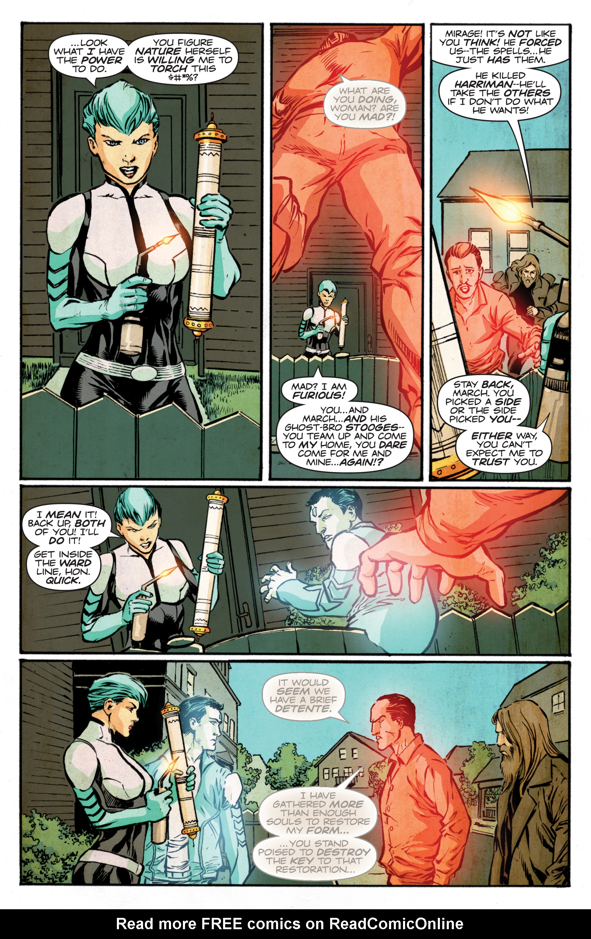 Read online The Death-Defying Doctor Mirage: Second Lives comic -  Issue #3 - 21