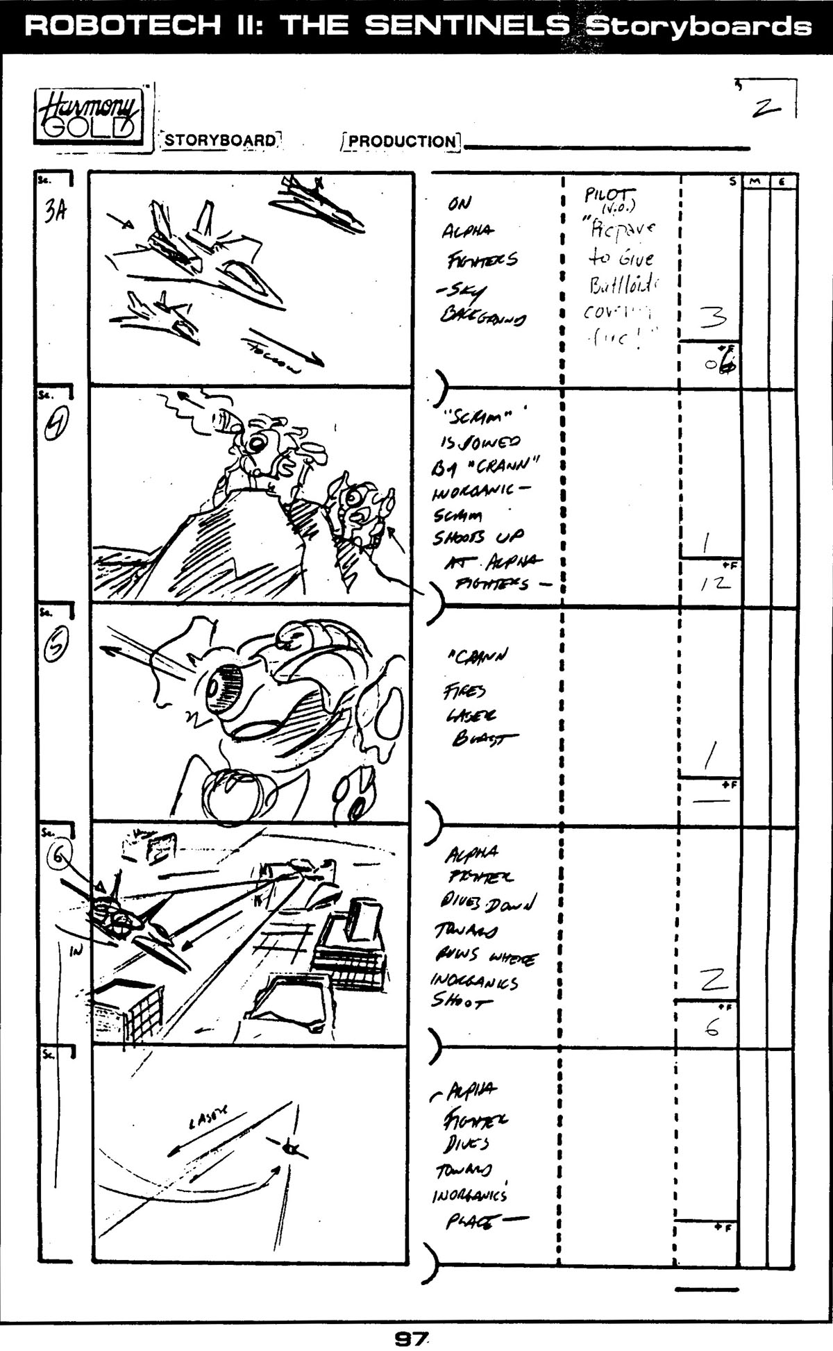 Read online Robotech II: The Sentinels comic -  Issue # _Script Book 2 - 93