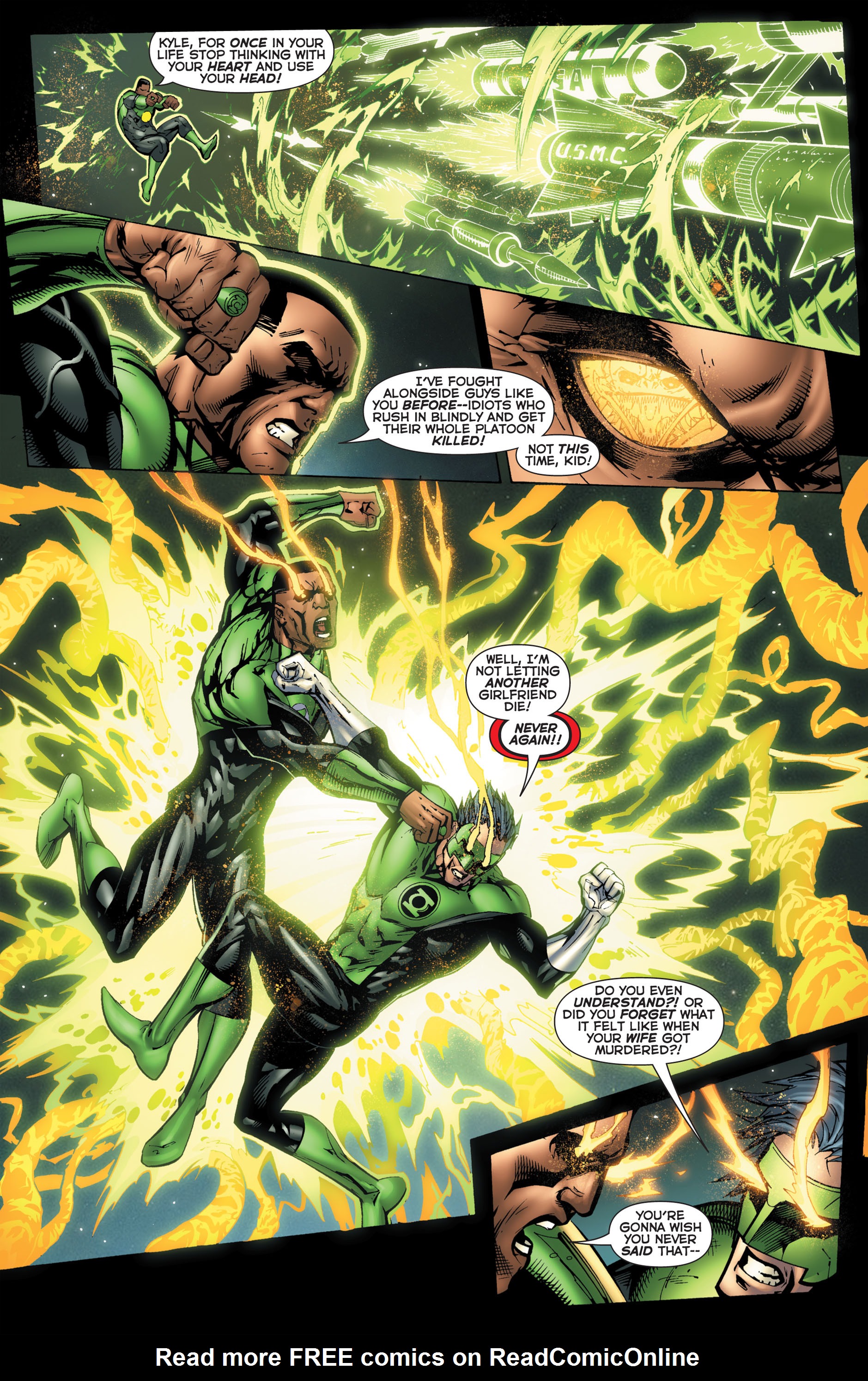 Read online Green Lantern: War of the Green Lanterns (2011) comic -  Issue # TPB - 60