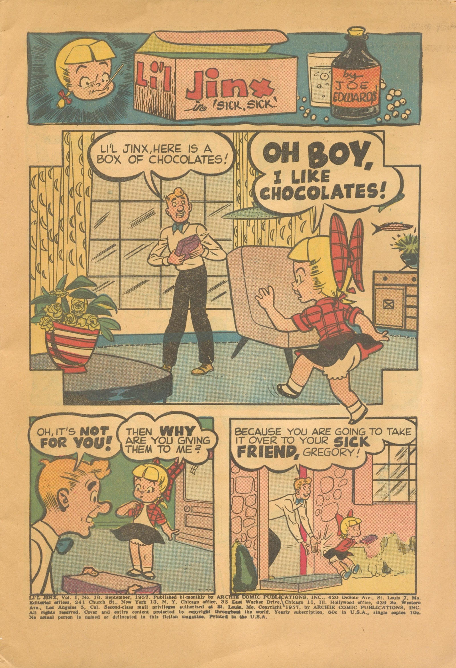 Read online Li'l Jinx (1956) comic -  Issue #16 - 3