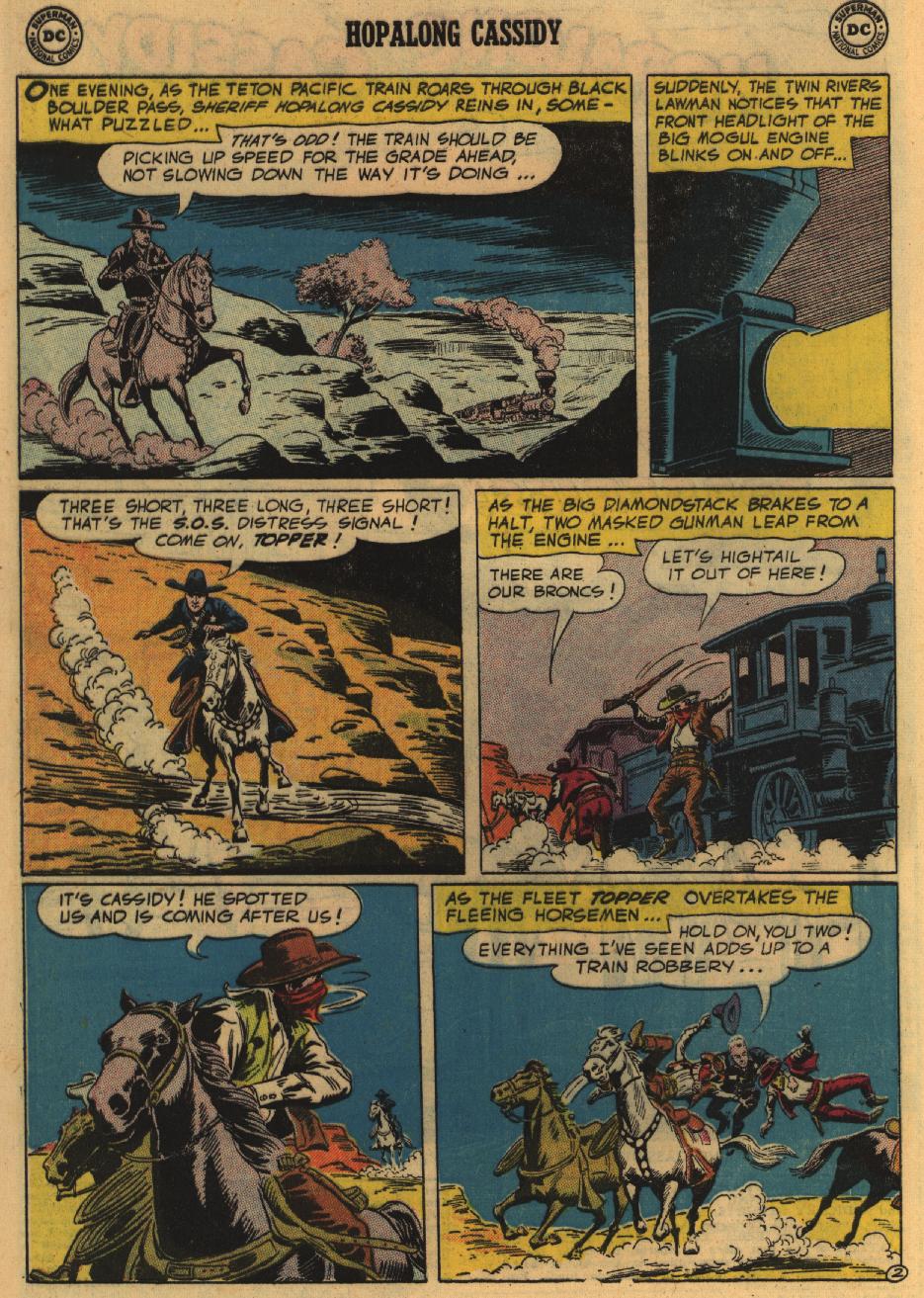 Read online Hopalong Cassidy comic -  Issue #115 - 4