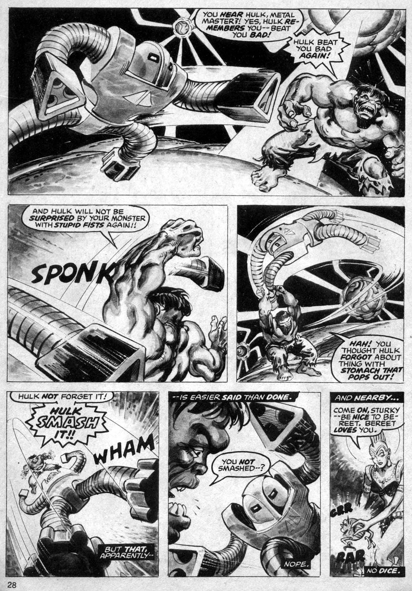 Read online The Rampaging Hulk comic -  Issue #3 - 28