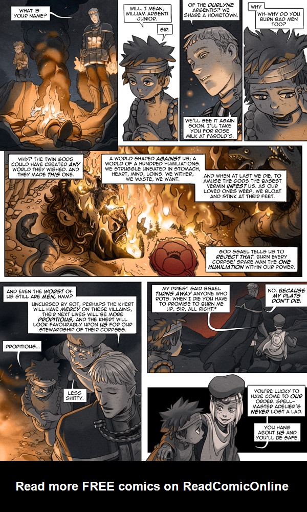 Read online Unsounded comic -  Issue #14 - 19
