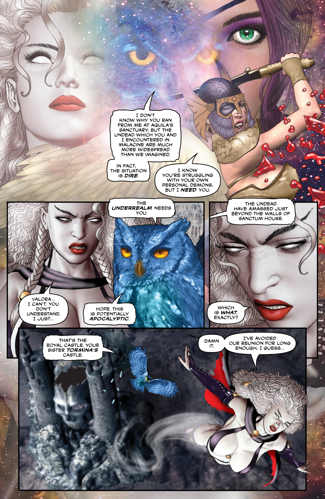 Read online Lady Death: Apocalypse comic -  Issue #4 - 4