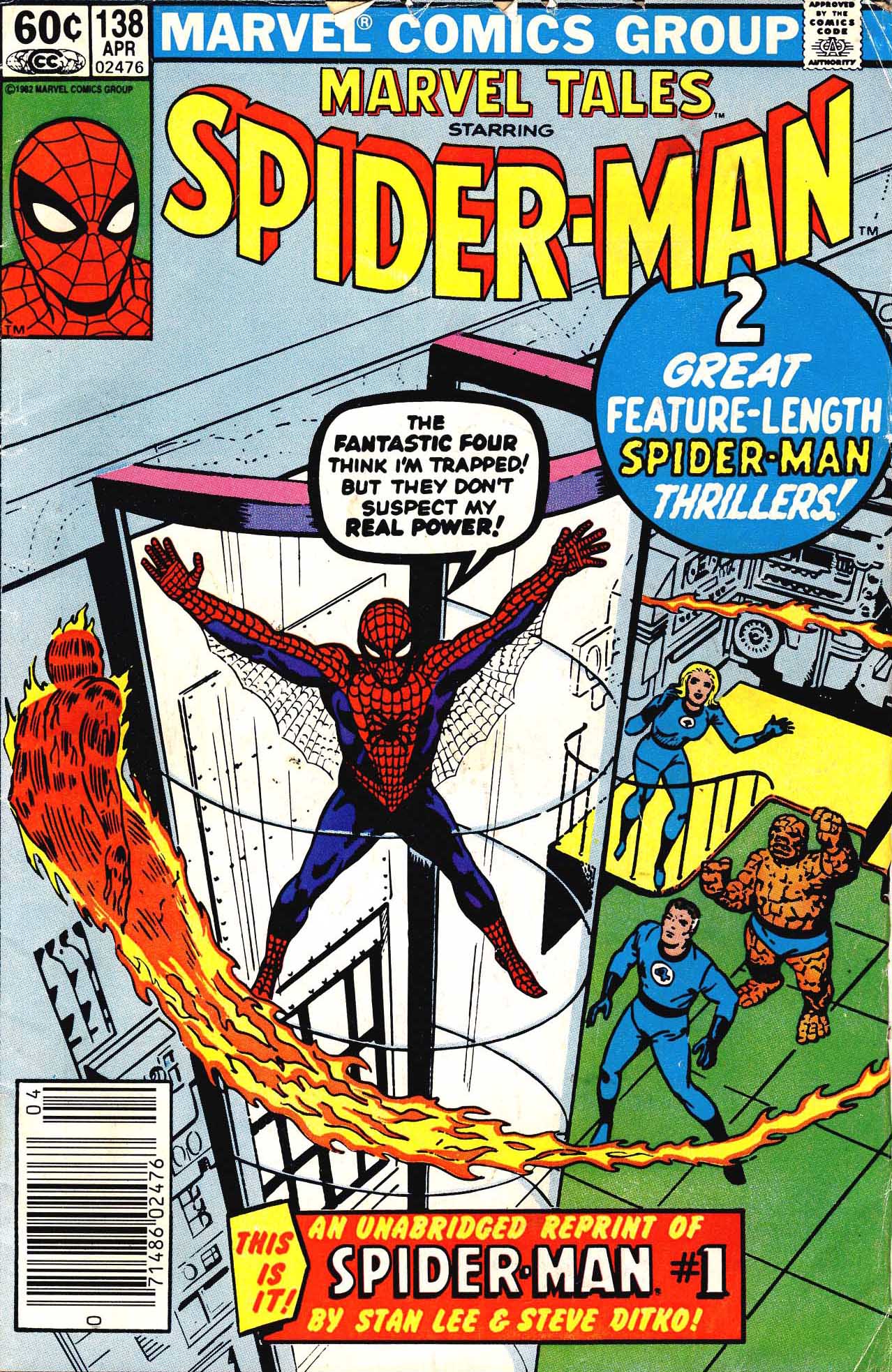 Read online Marvel Tales (1964) comic -  Issue #138 - 1