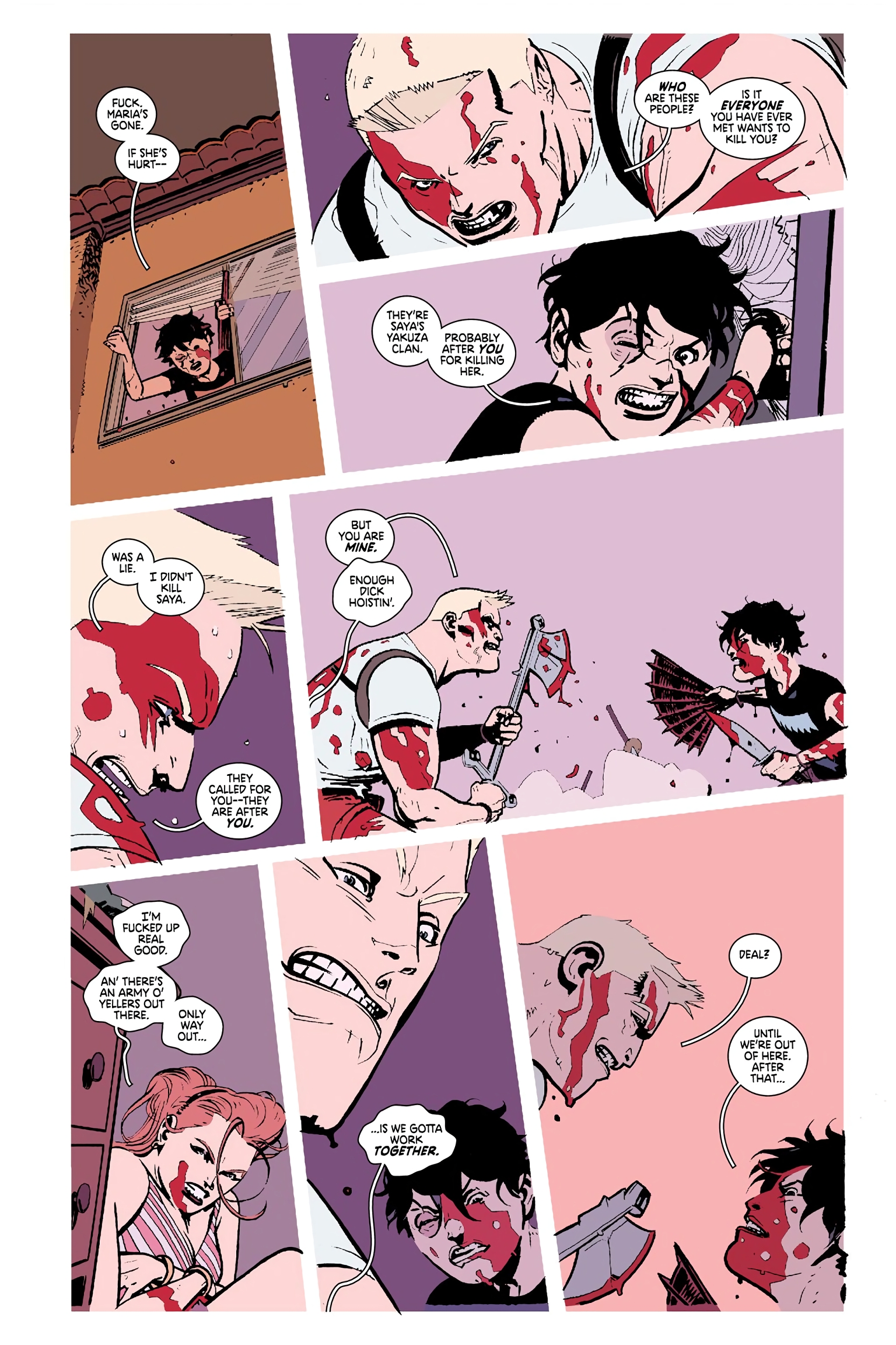 Read online Deadly Class comic -  Issue # _Deluxe Edition Teen Age Riot (Part 1) - 14