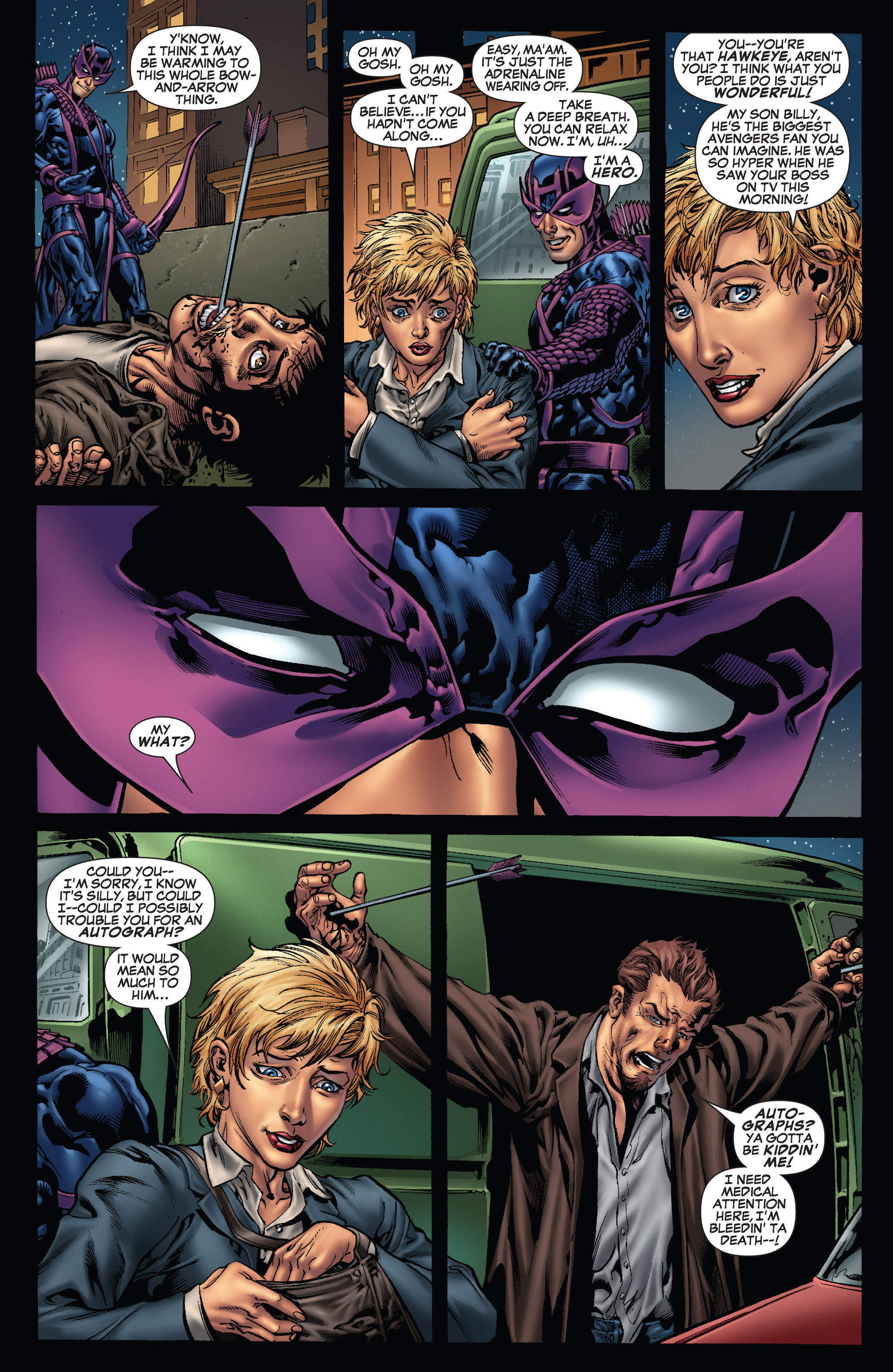 Read online Dark Reign: Hawkeye comic -  Issue #1 - 17