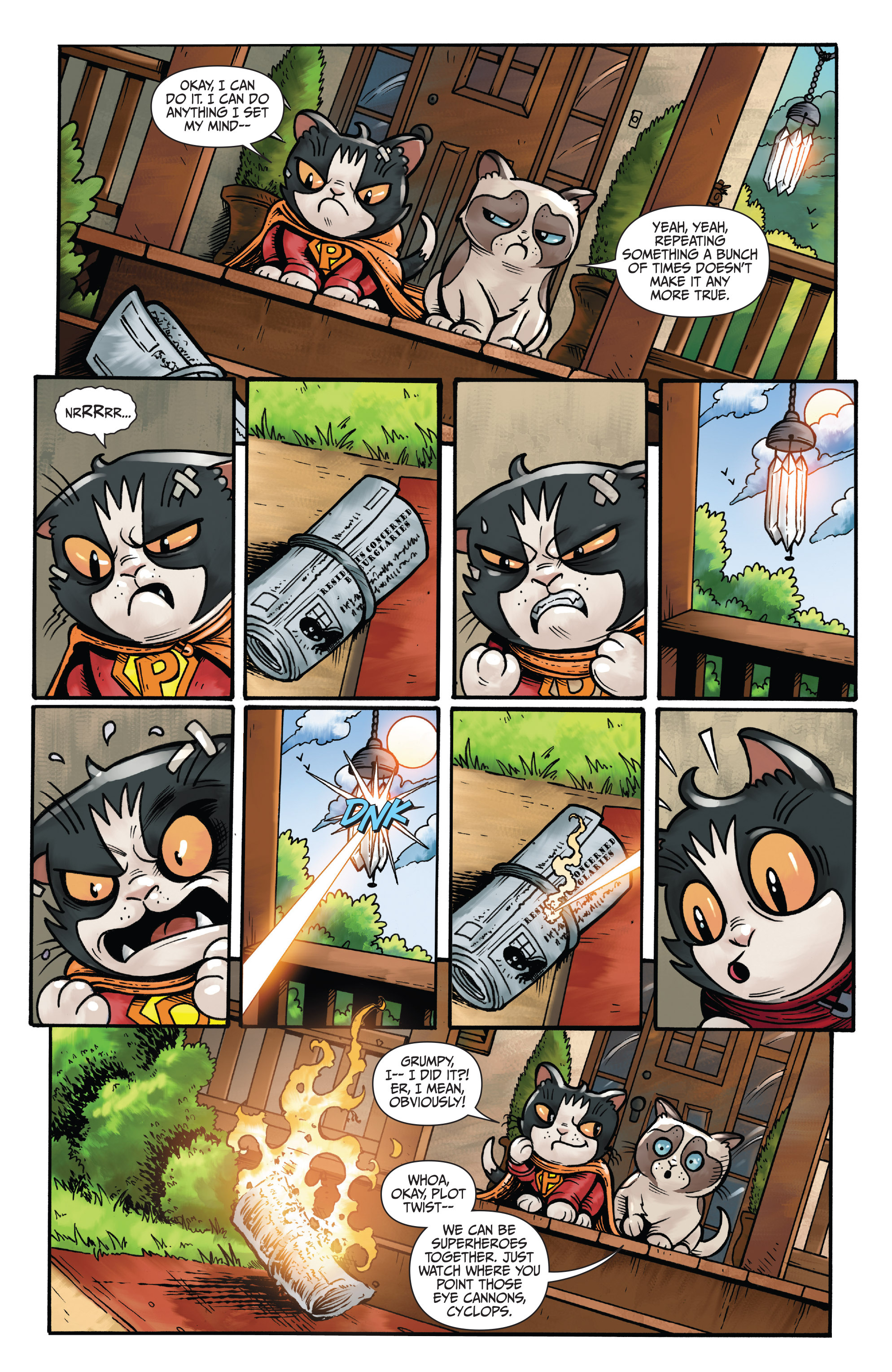 Read online Free Comic Book Day 2016 comic -  Issue # Grumpy Cat - 9