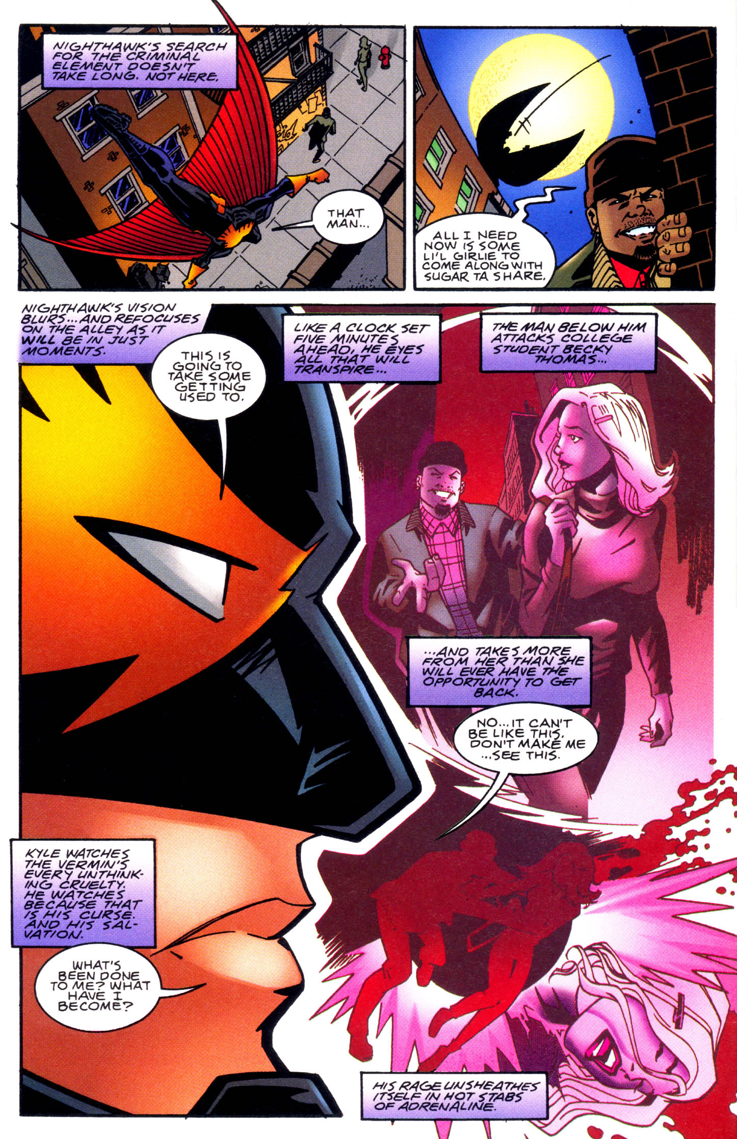 Read online Nighthawk (1998) comic -  Issue #1 - 8