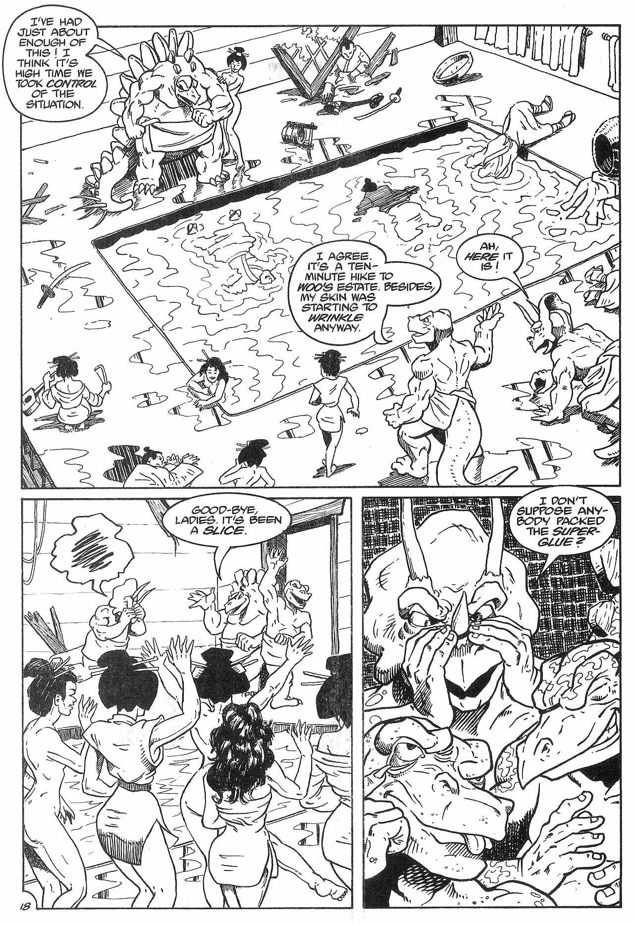 Read online Dinosaurs For Hire (1988) comic -  Issue #8 - 20