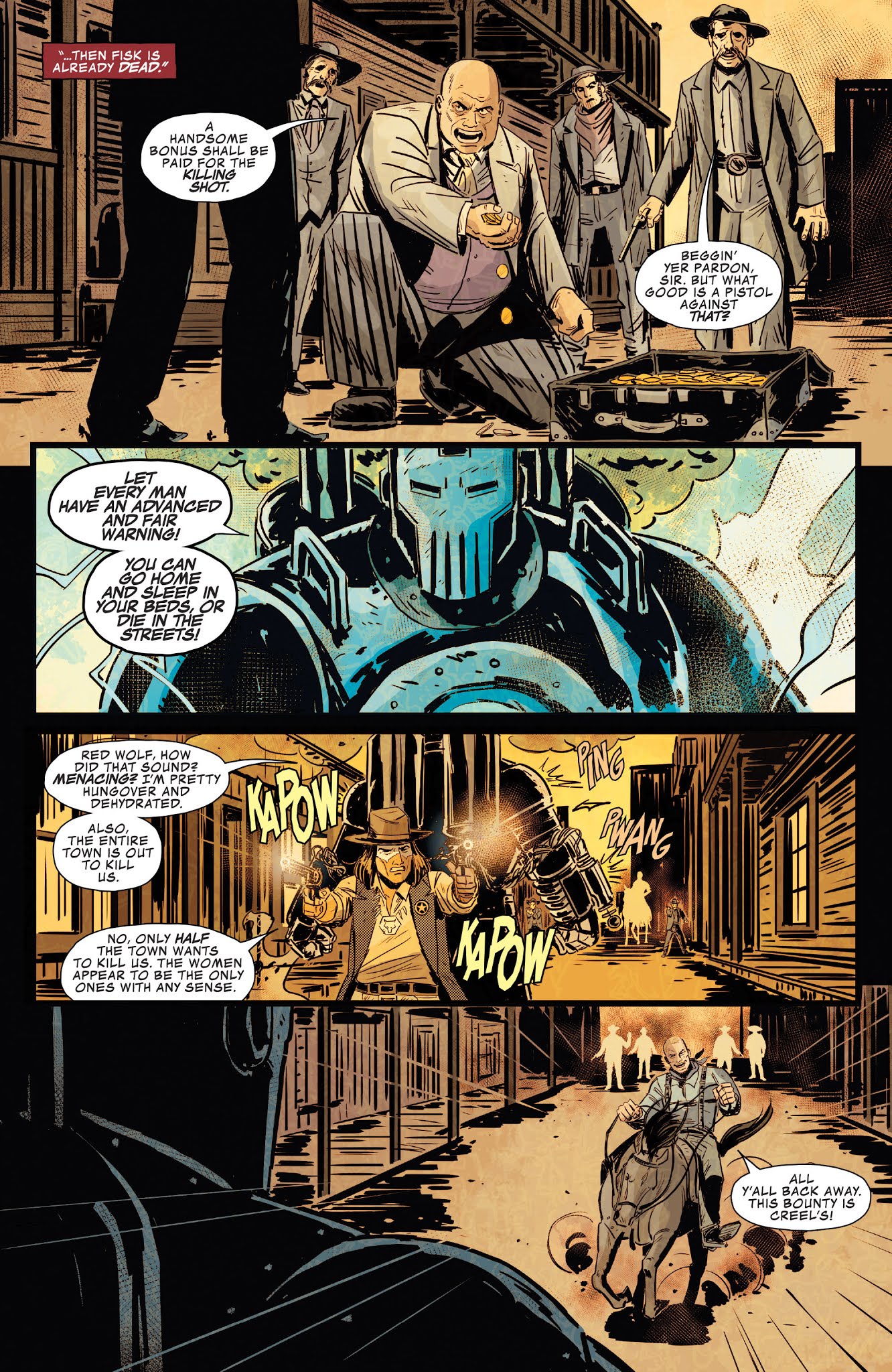 Read online Marvel 1872: Warzones! comic -  Issue # TPB - 74