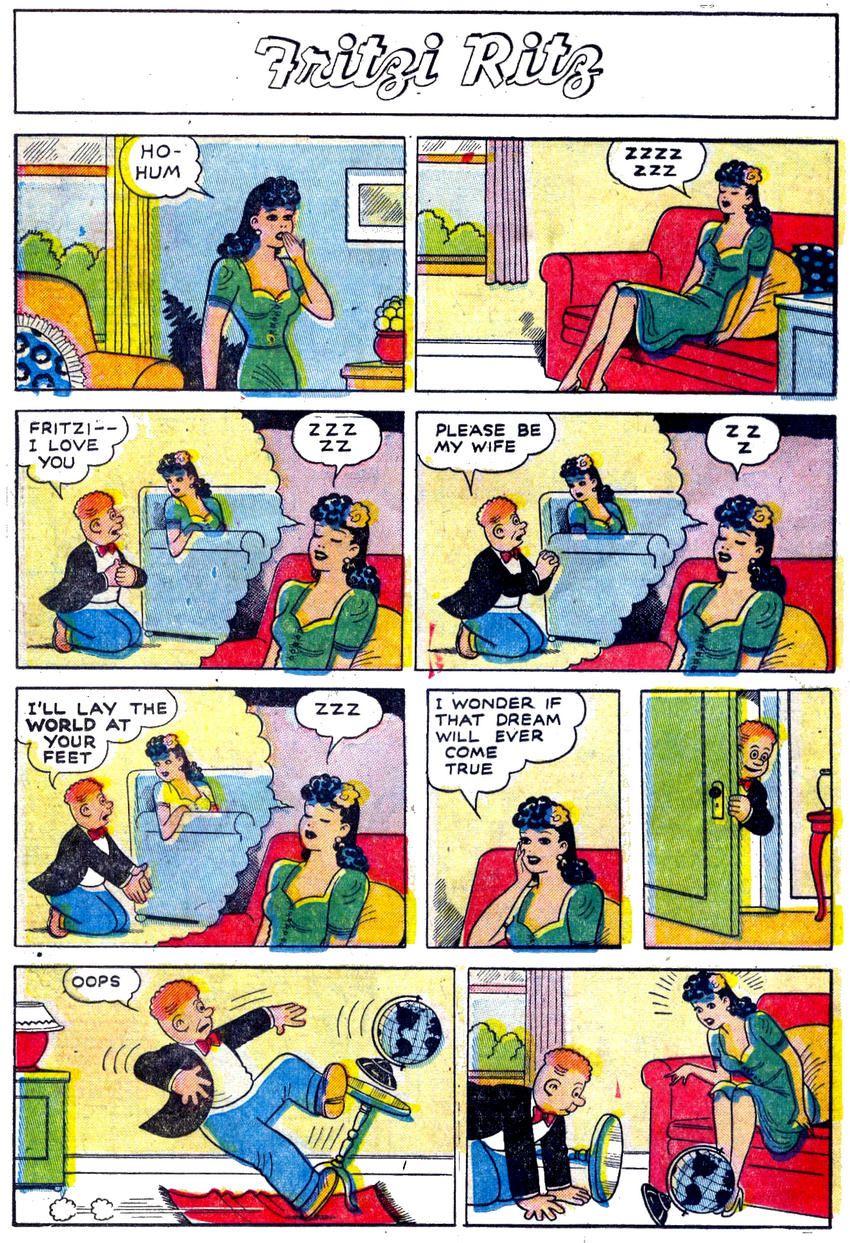 Read online Fritzi Ritz (1953) comic -  Issue #49 - 15