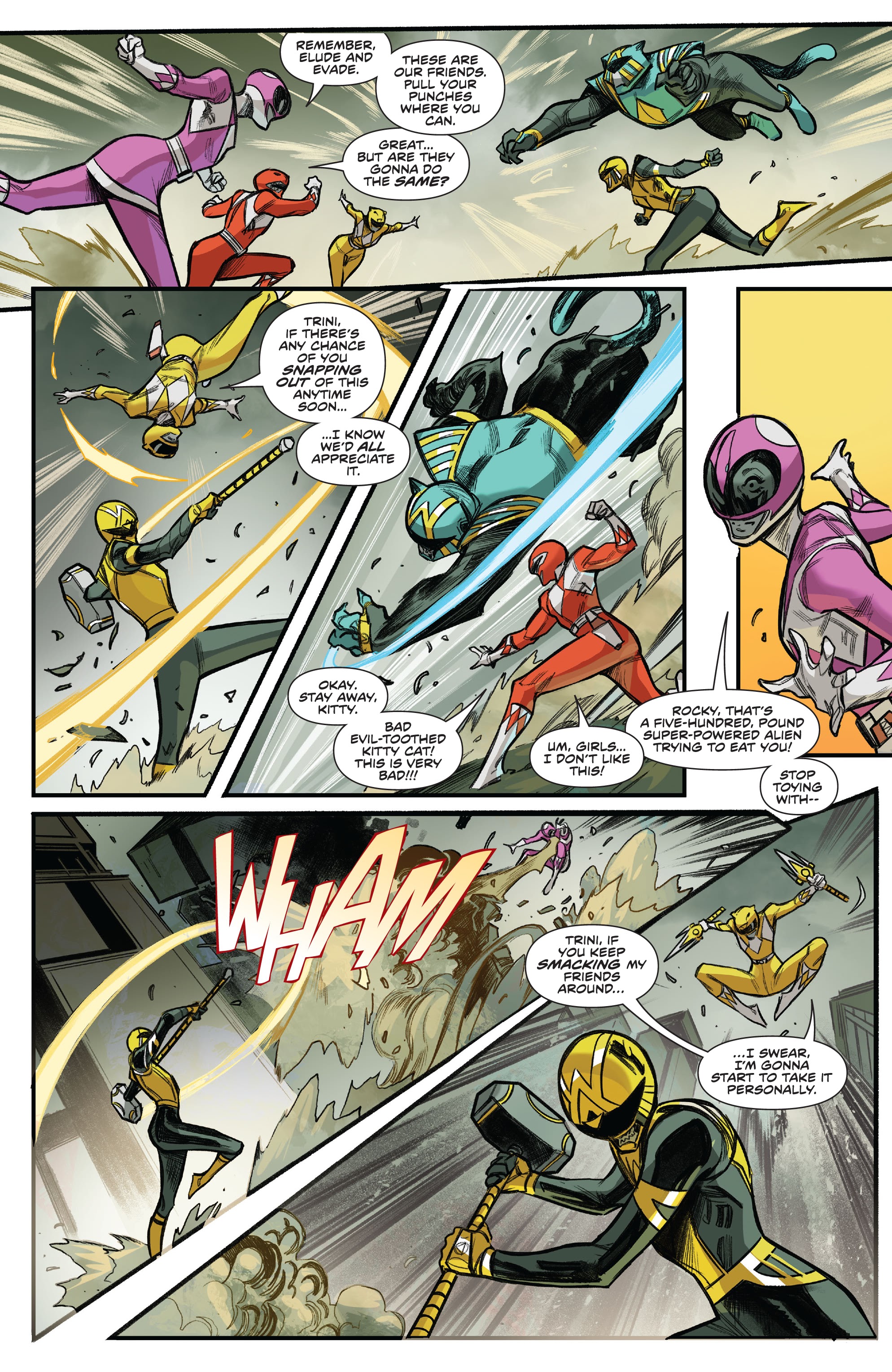 Read online Mighty Morphin Power Rangers (2022) comic -  Issue # Full - 12
