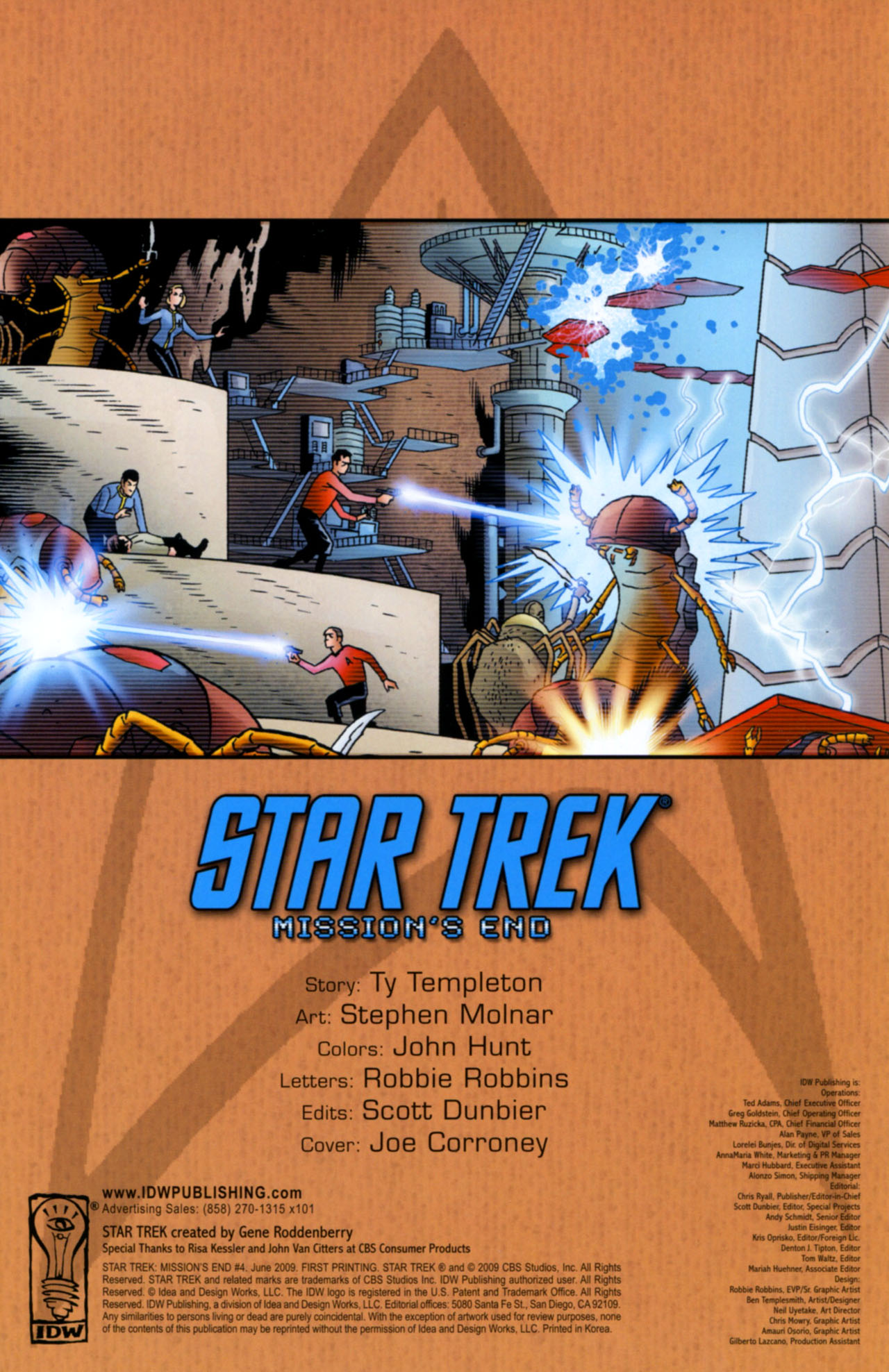 Read online Star Trek: Mission's End comic -  Issue #4 - 2