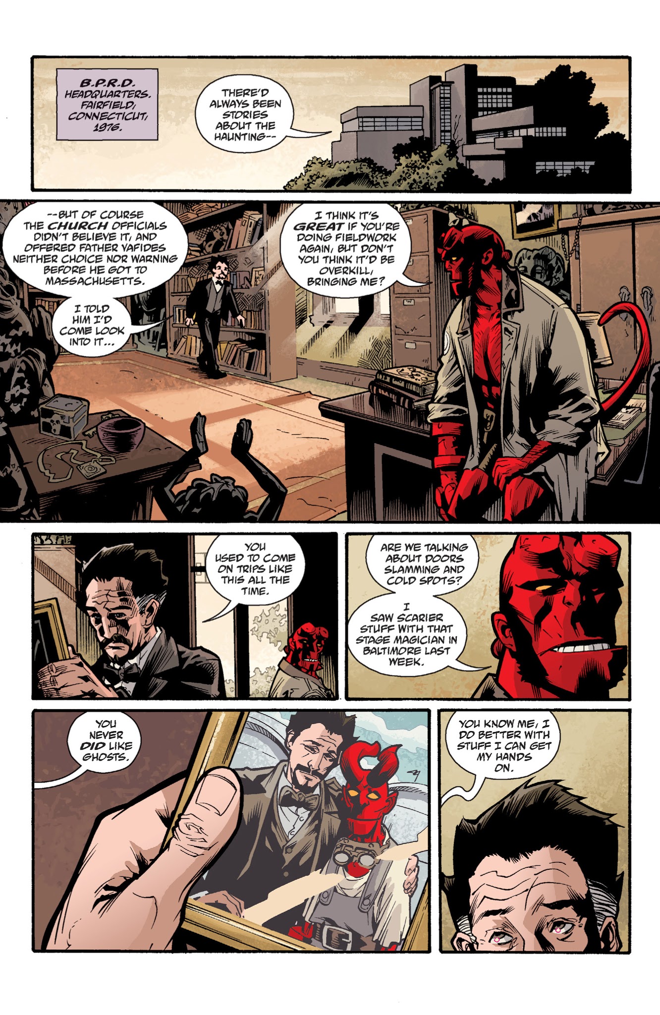 Read online B.P.R.D.: Being Human comic -  Issue # TPB - 10