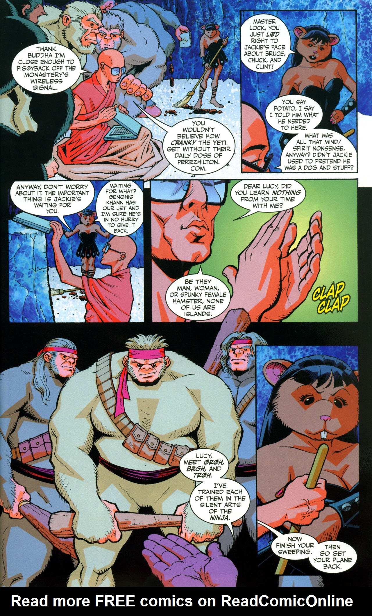 Read online Adolescent Radioactive Black Belt Hamsters (2008) comic -  Issue #2 - 23