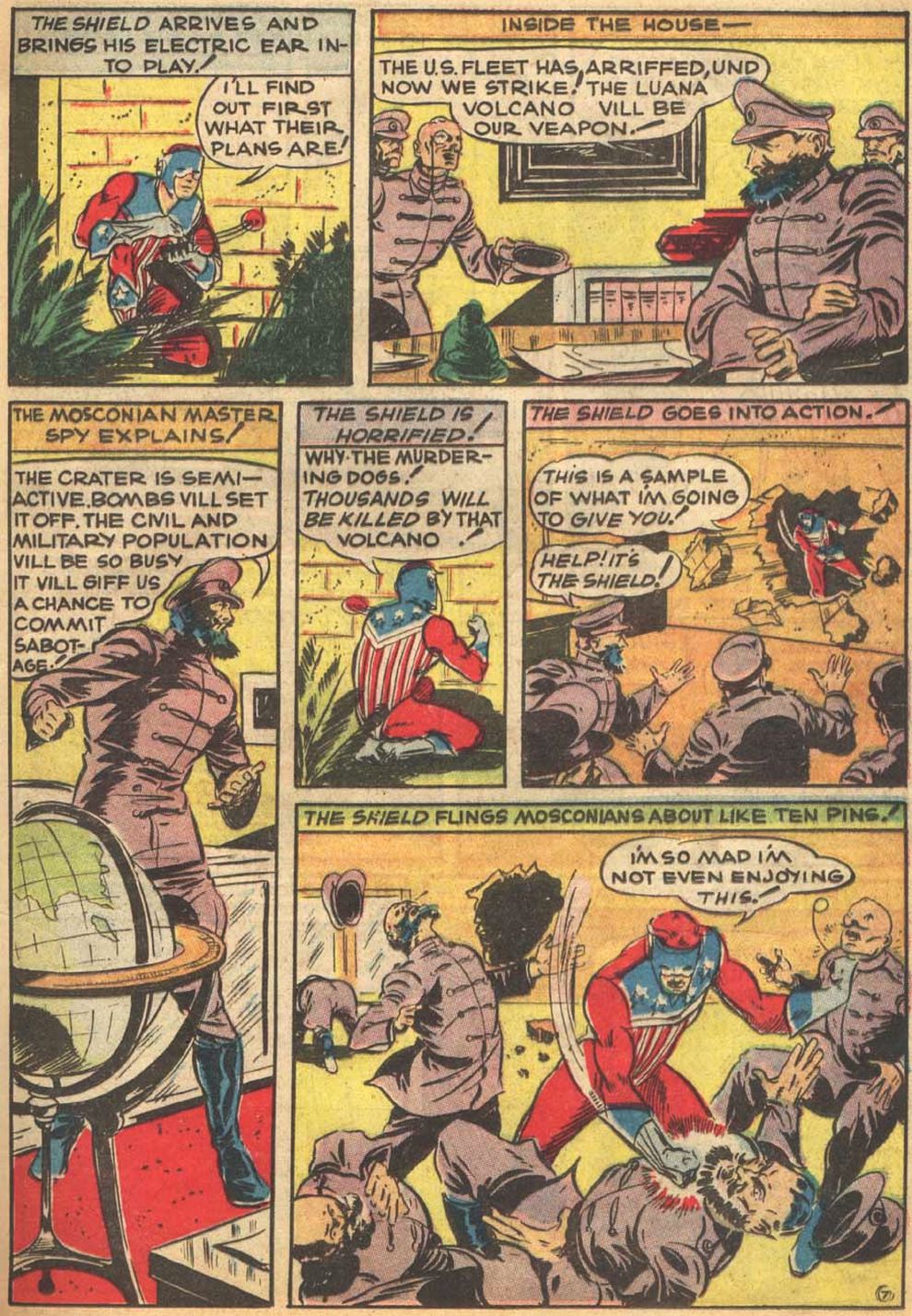 Read online Pep Comics comic -  Issue #4 - 9