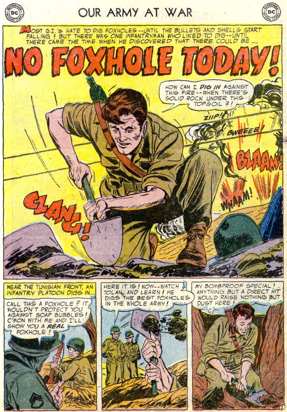 Read online Our Army at War (1952) comic -  Issue #33 - 21