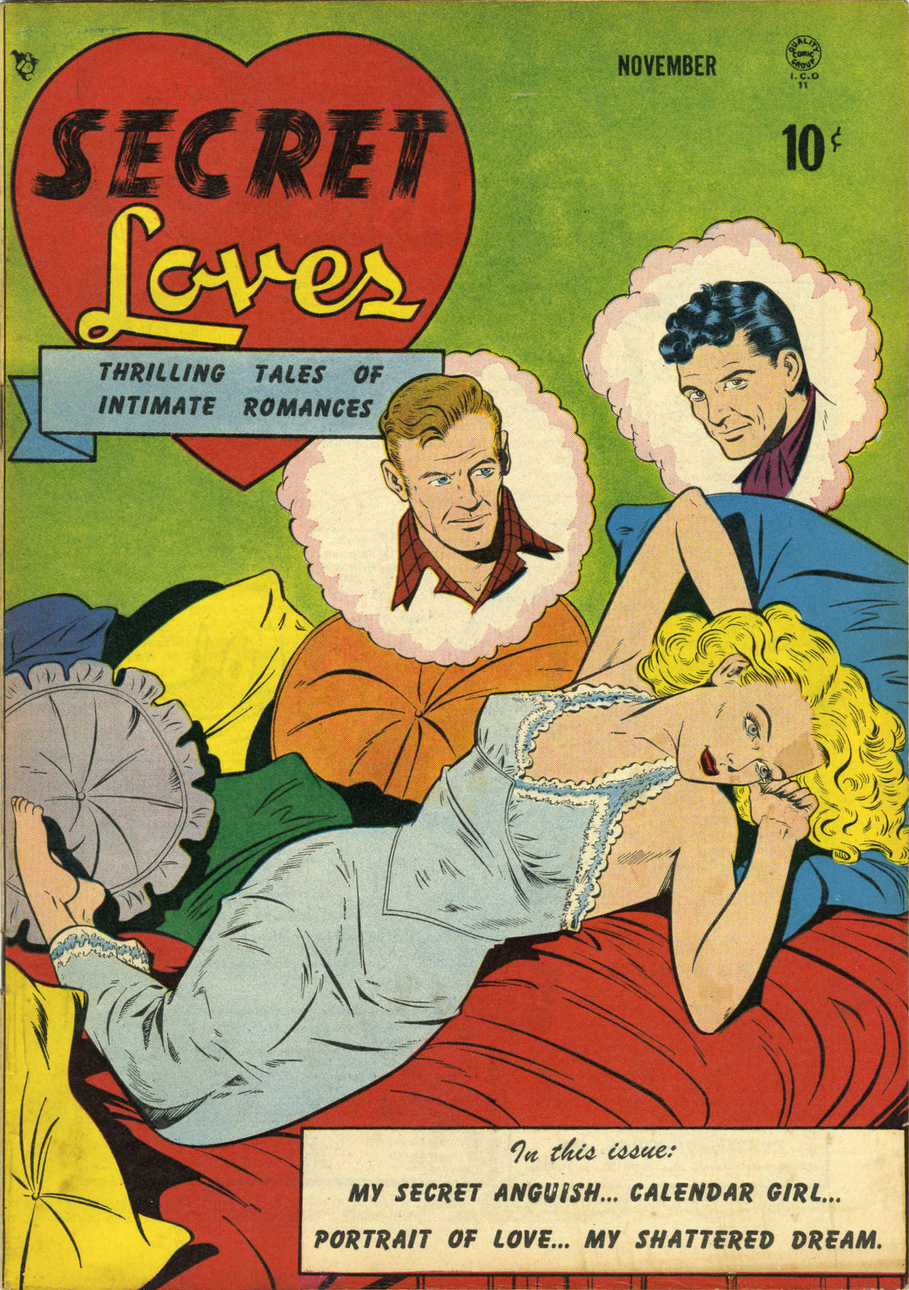 Read online Secret Loves comic -  Issue #1 - 1